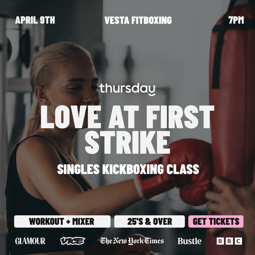 Thursday | Love at First Strike: Singles Kickboxing Class | Atlanta