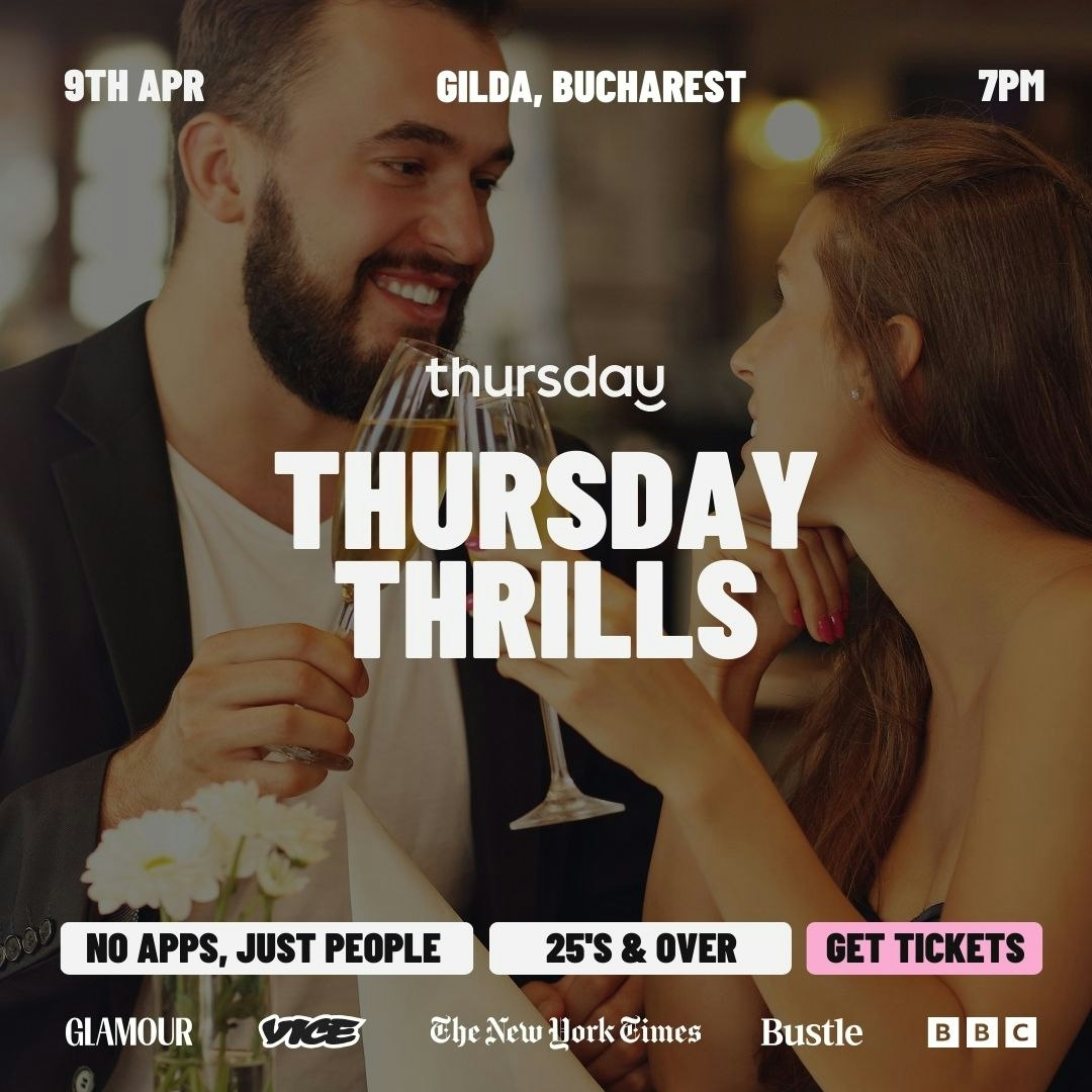THURSDAY | THURSDAY THRILLS @GILDA |  BUCHAREST