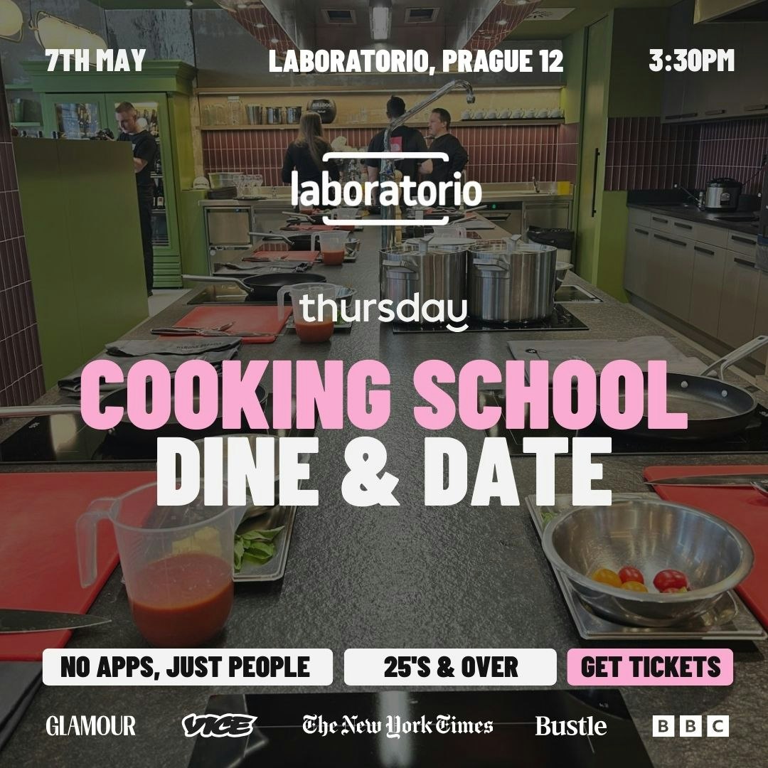 Thursday Dating | Cook, Dine & Date | Laboratorio Cooking School | Čs. exilu 1888/4, Prague 12 | CZ / EN