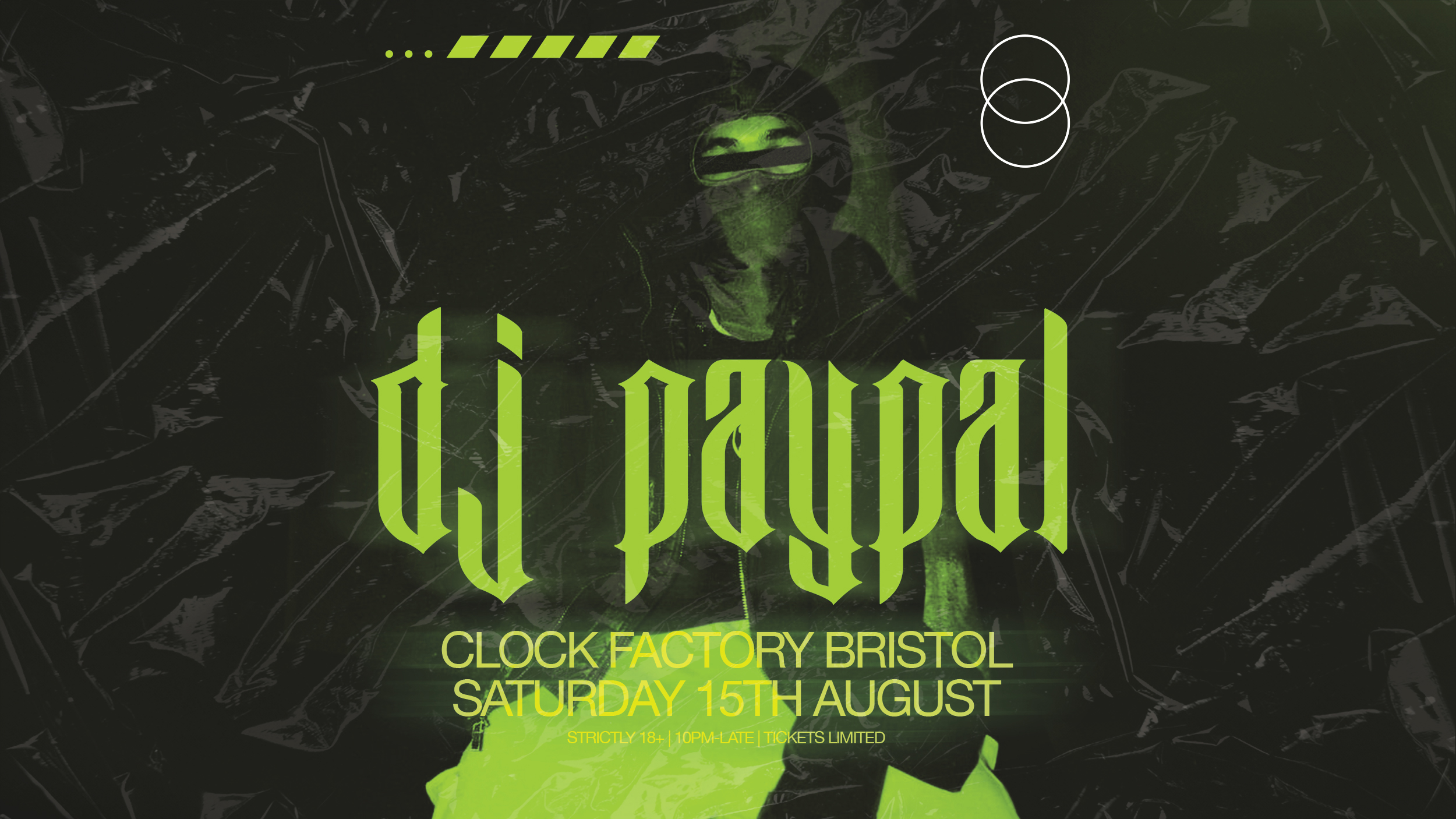 Clock Factory Bristol Presents: DJ Paypal
