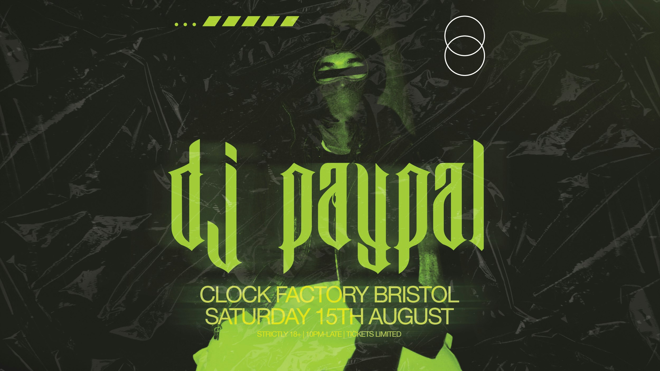 Clock Factory Bristol Presents: DJ Paypal