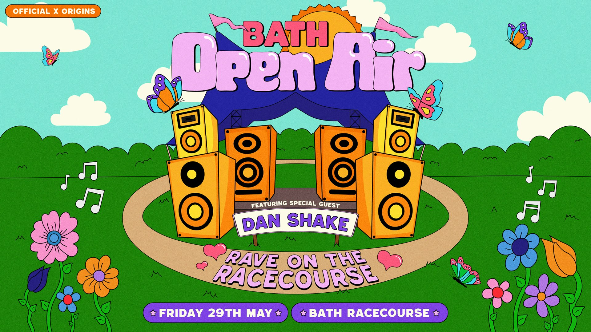 [Origins x Official] Bath Open Air: DAN SHAKE