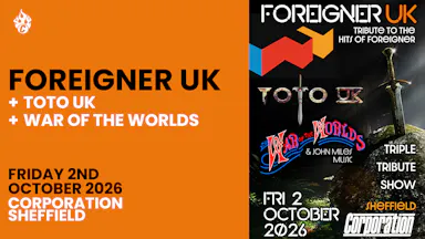 Foreigner, Toto and War of the Worlds — Corporation