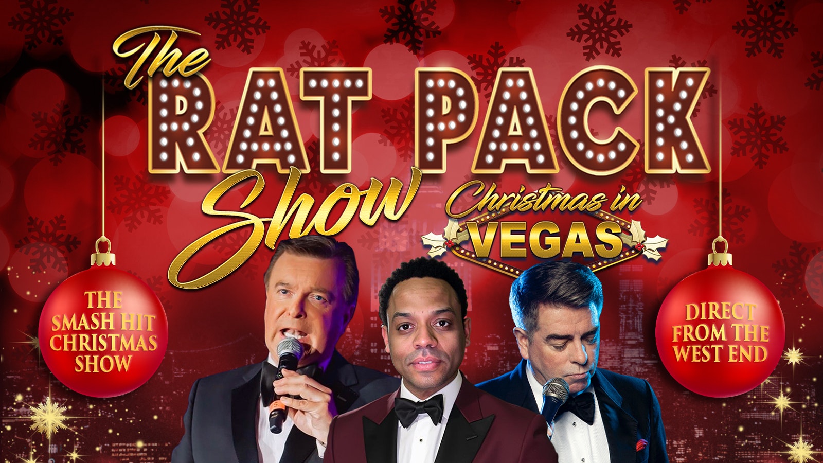 🎅🏼 The Christmas Rat Pack Show – Frank Sinatra, Dean Martin & Sammy Davis Jr