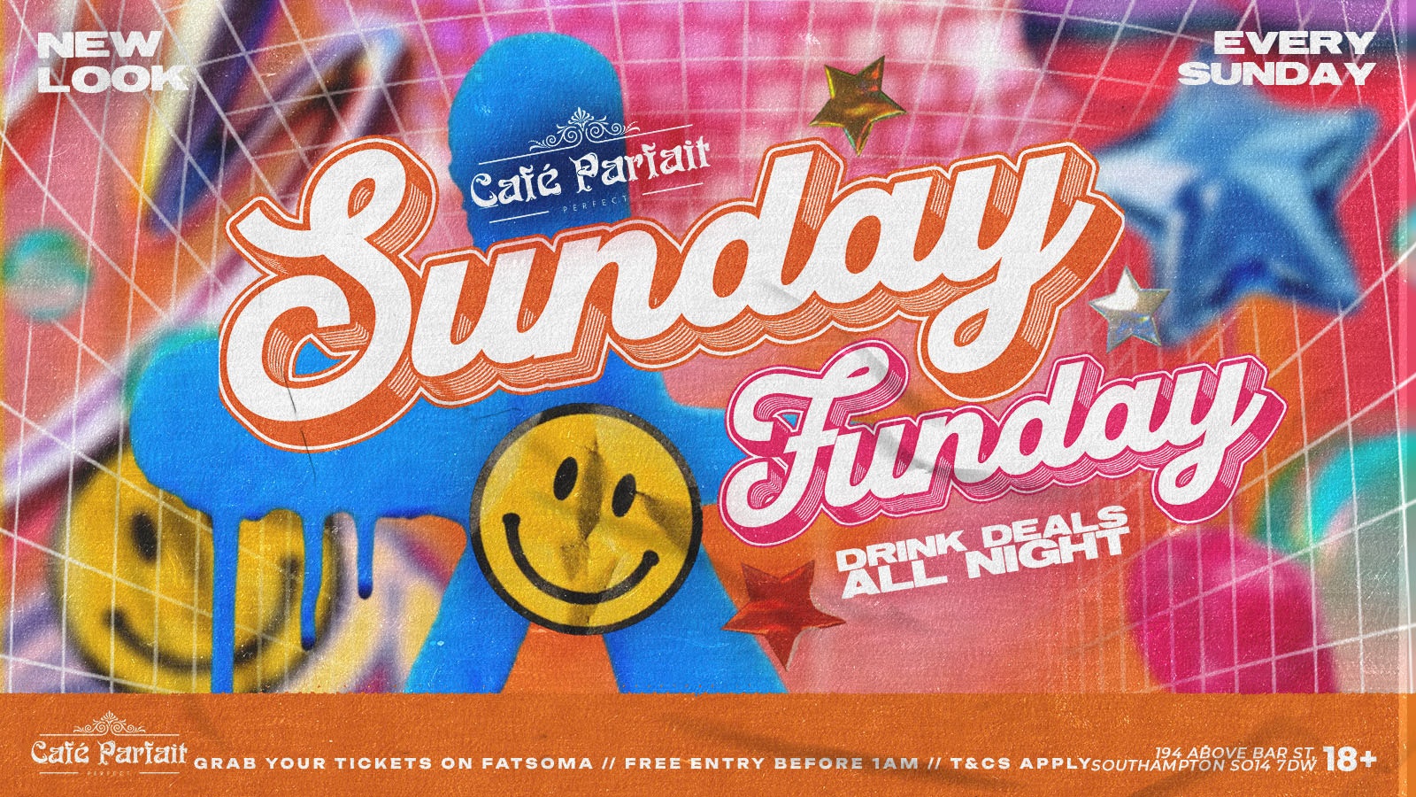 Brand new Sunday Funday! Super cheap drinks deals!