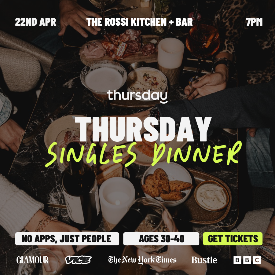 Wednesday | Singles Dinner at The Rossi Kitchen +Bar | Columbus