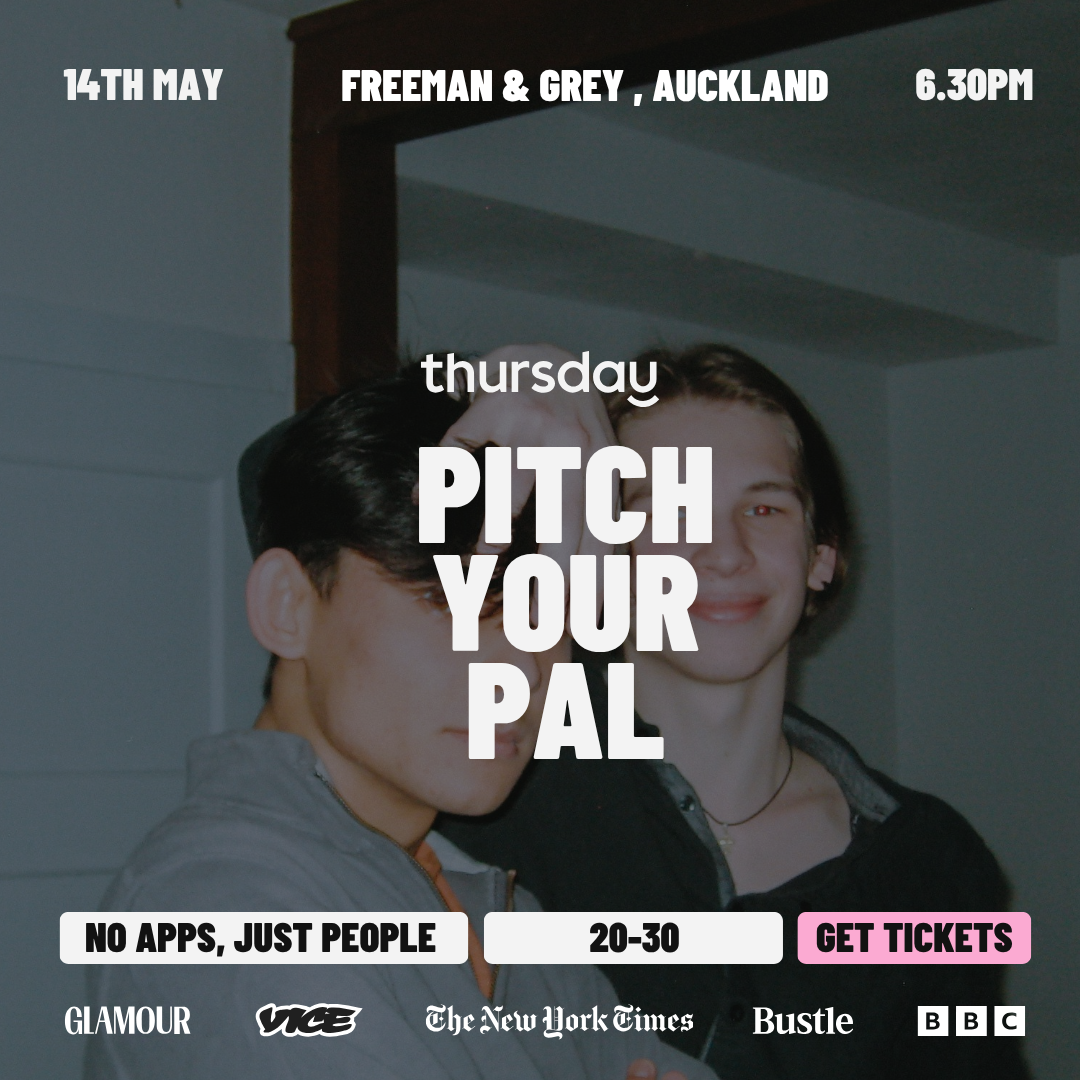 Thursday | Pitch your pal