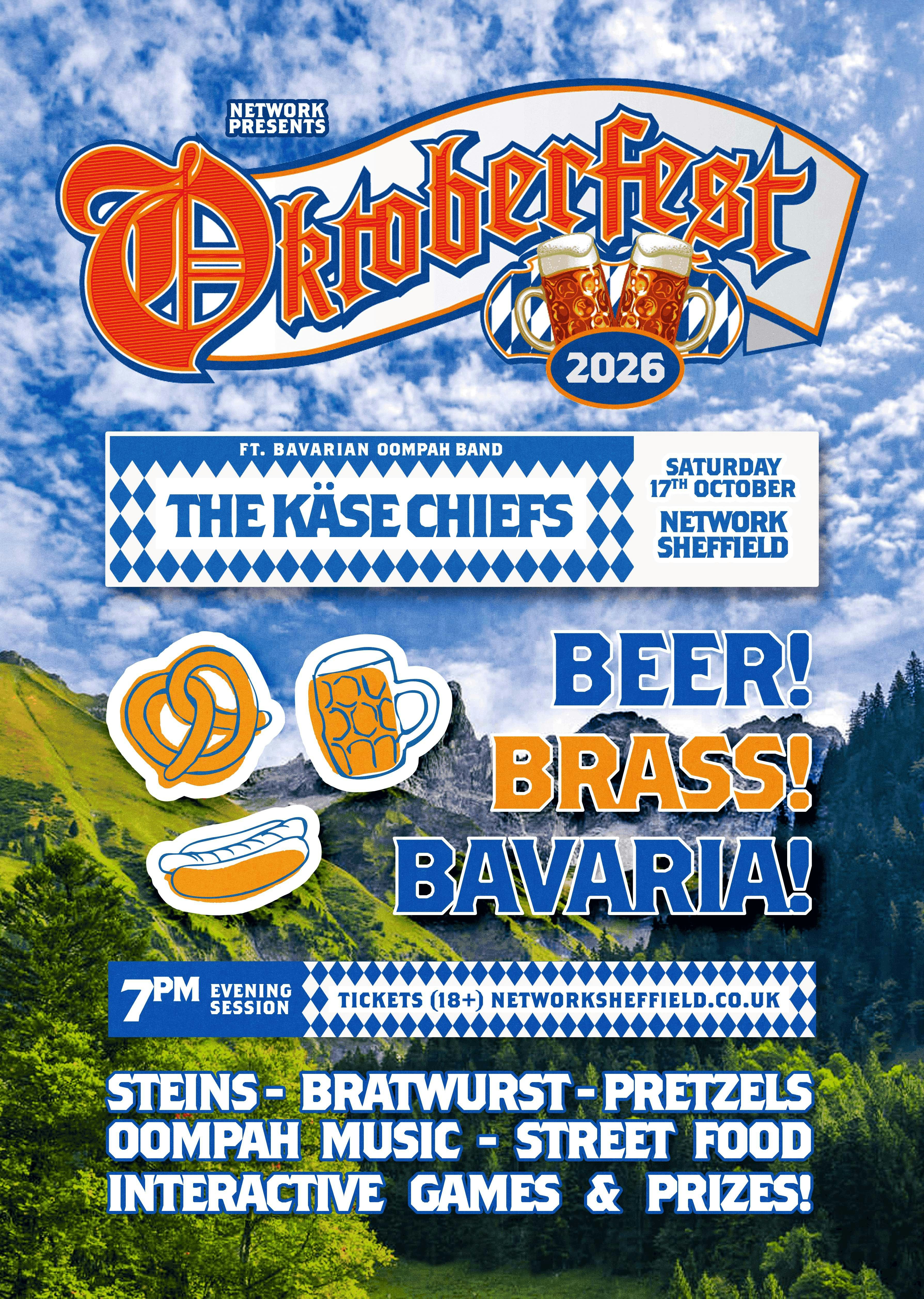 Oktoberfest: featuring The Käse Chiefs