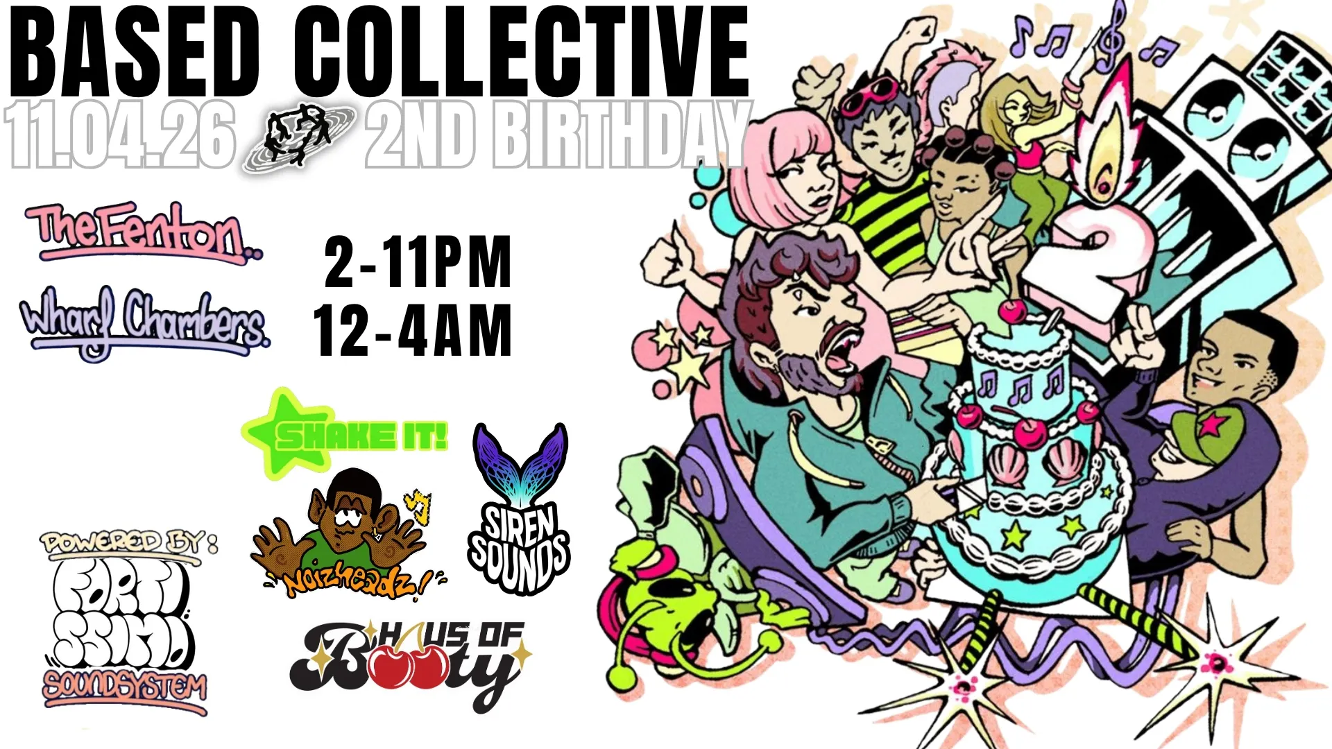 Based Collective 2nd Birthday Charity Rave (Day & Night, 2 Venues) 🎂 at ...