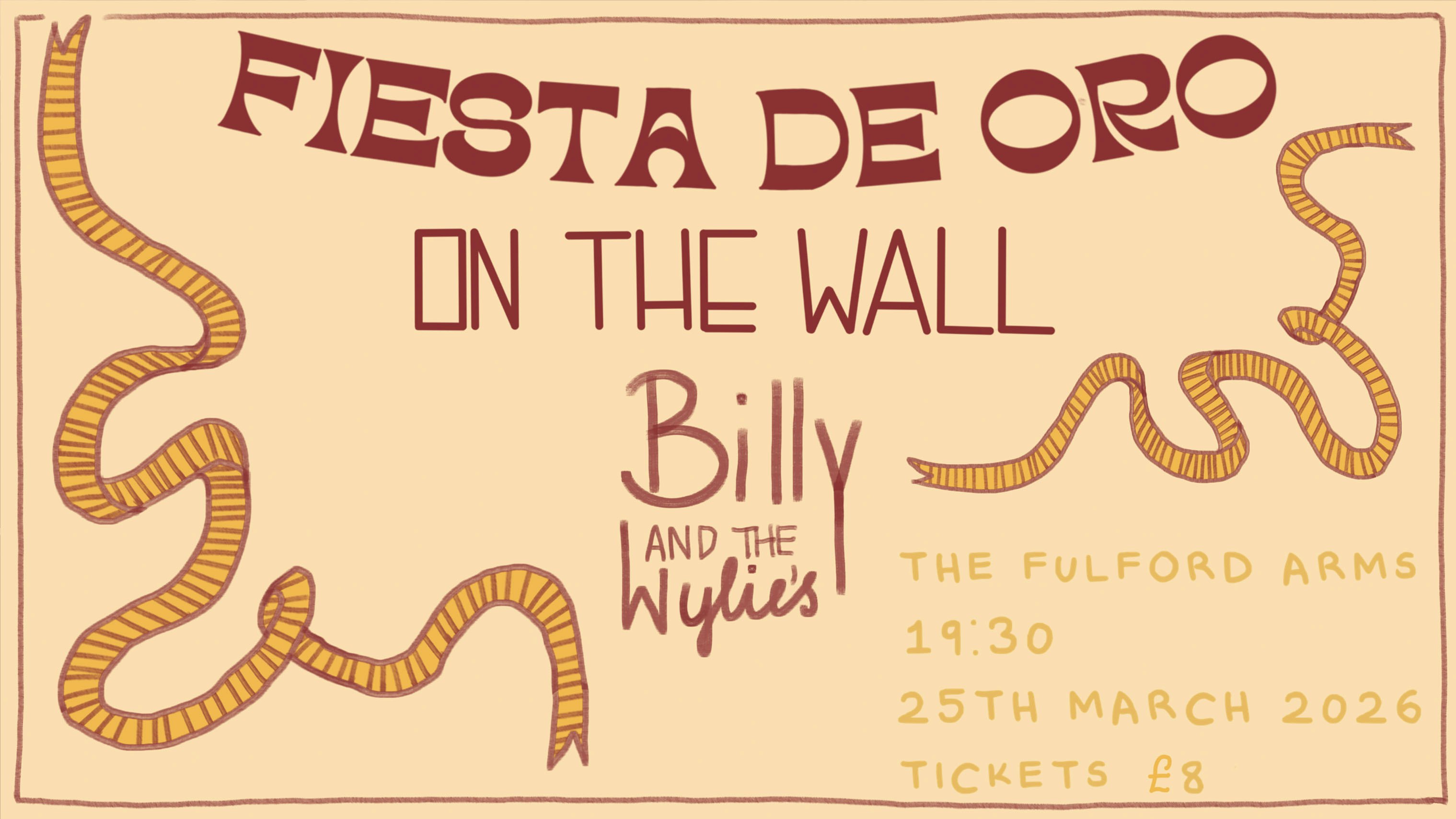FIESTA DE ORO – ON THE WALL – BILLY AND THE WYLIE’S