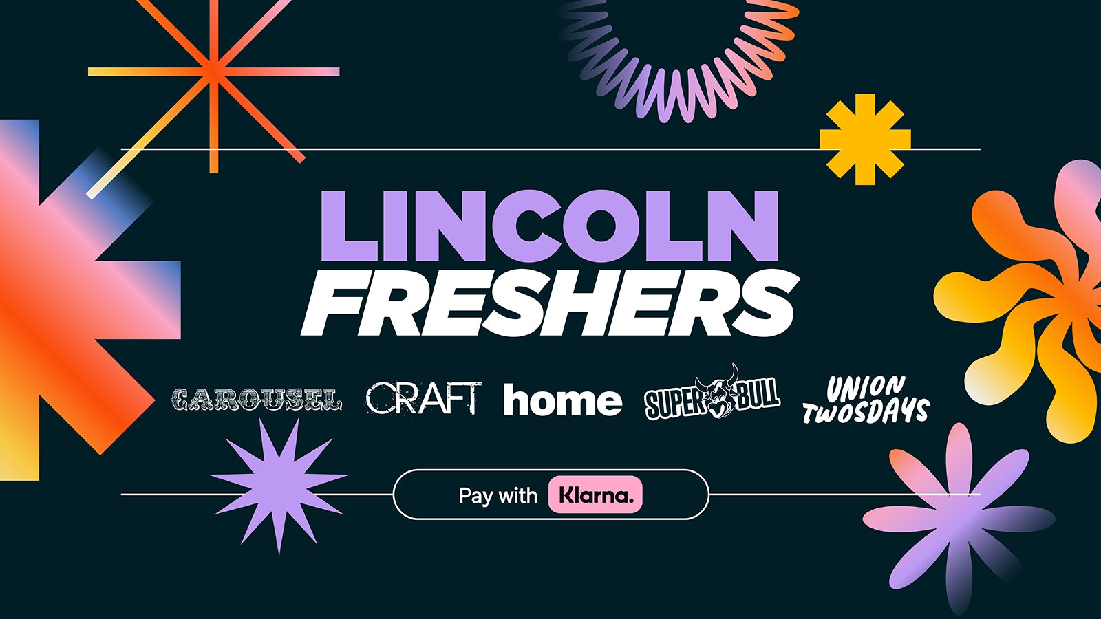 LINCOLN FRESHERS 2026 WRISTBAND ⚡️