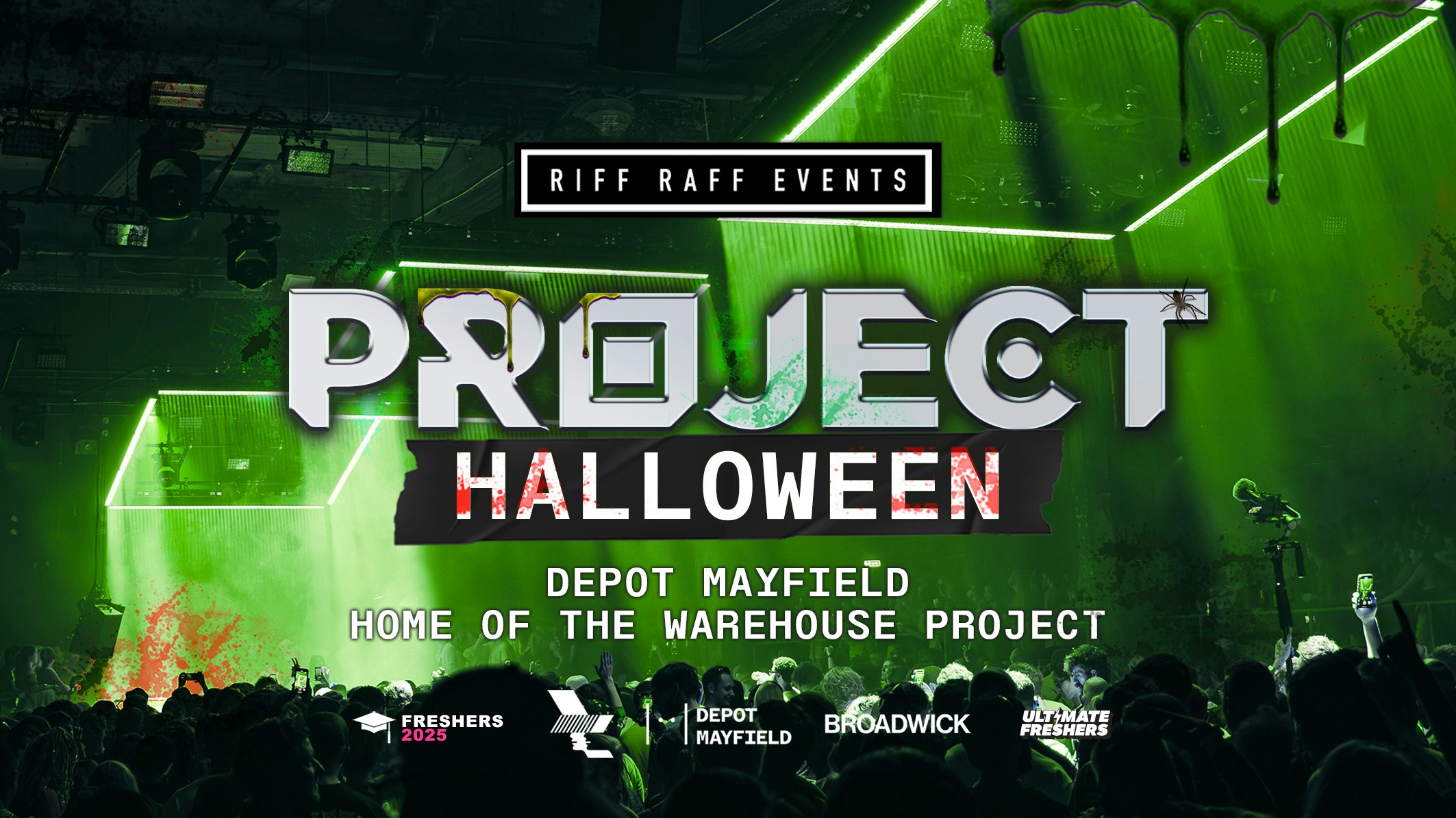 PROJECT HALLOWEEN 🎃 Manchester’s Biggest Halloween Event! ❤️‍🔥 10,000 People!