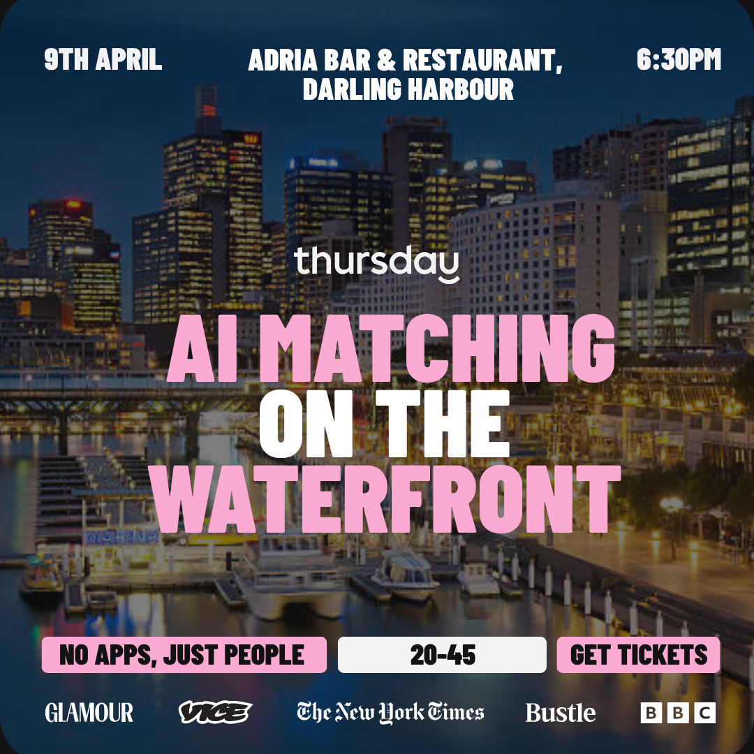Thursday | Adria Bar & Restaurant (20-45) | Darling Harbour