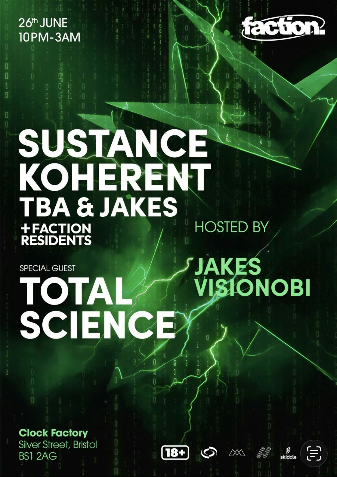Faction: 09 – Total Science, Sustance, Koherent & More
