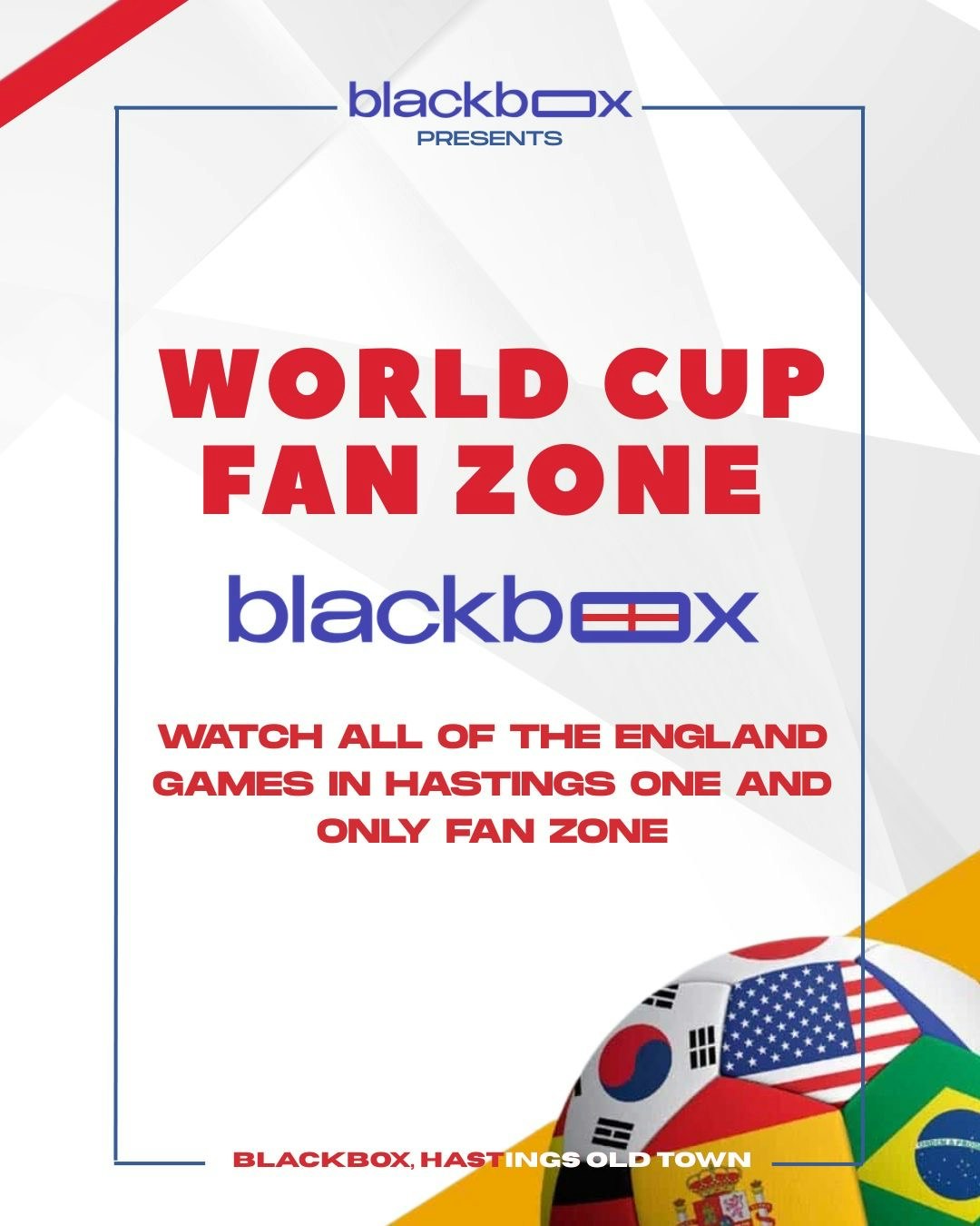 Blackbox Presents: The World Cup Fan Zone 2026 – England v Croatia