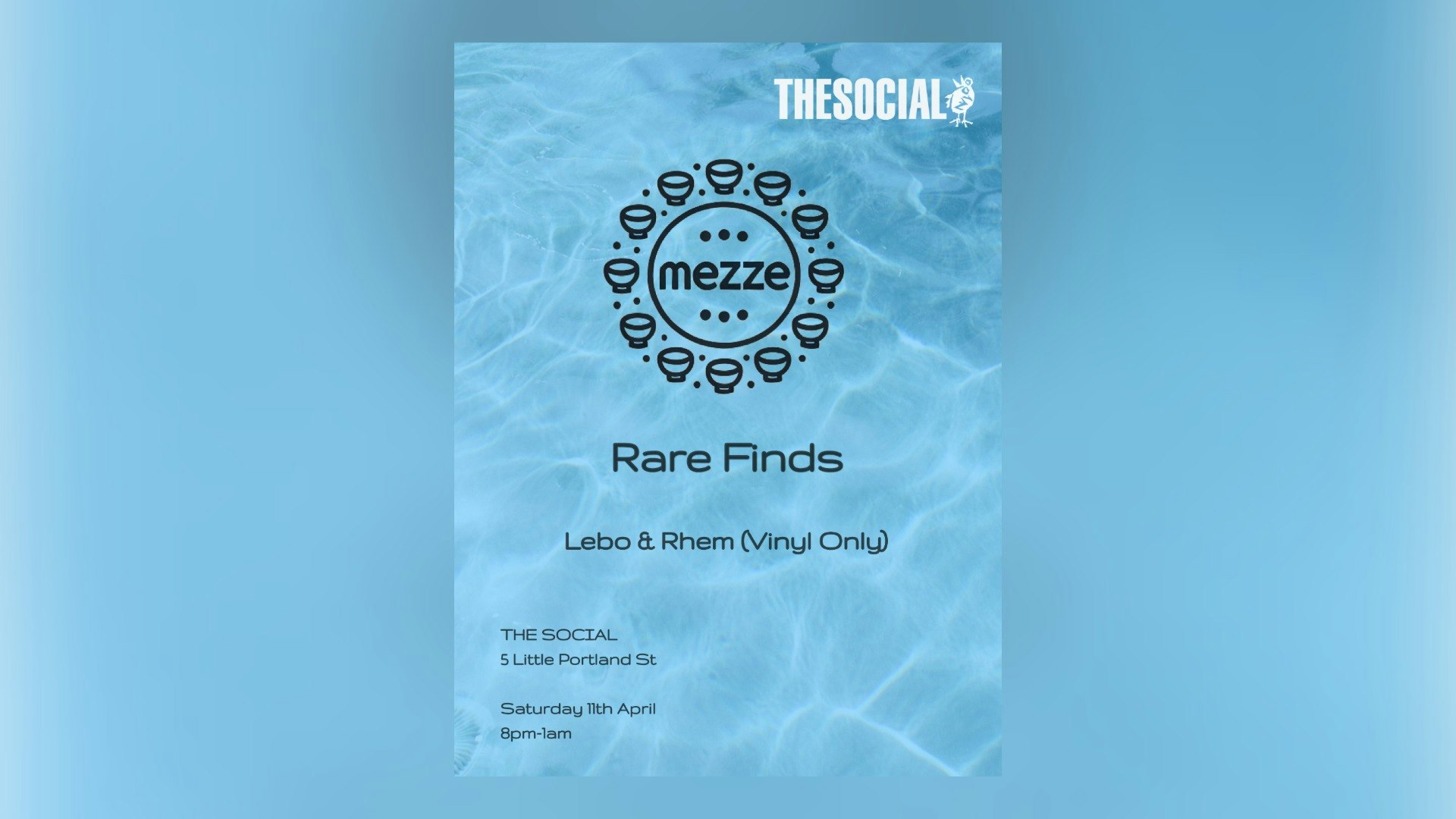 Mezze: Rare Finds – Lebo & Guest TBA (Vinyl Only)