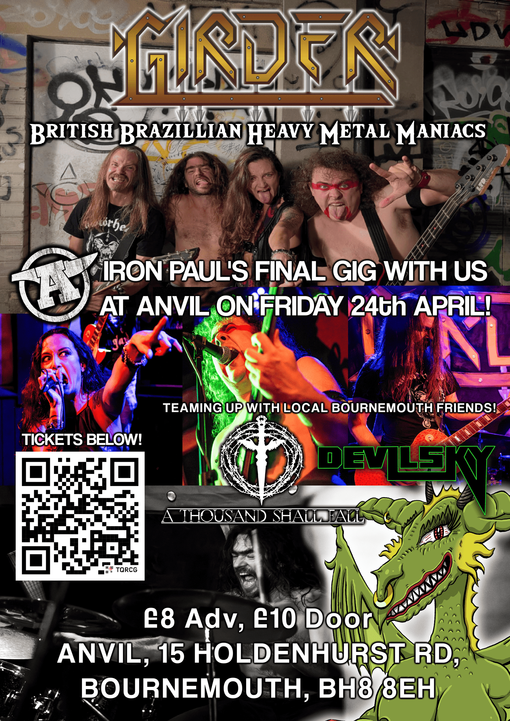 Girder // Devilsky // A Thousand Shall Fall