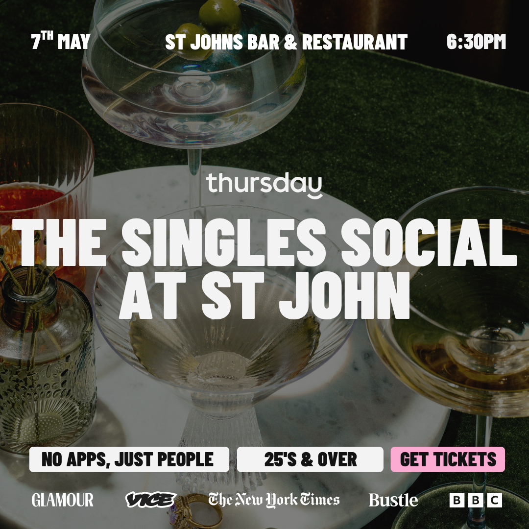 Thursday | The Singles Social @ St John 💫🥂