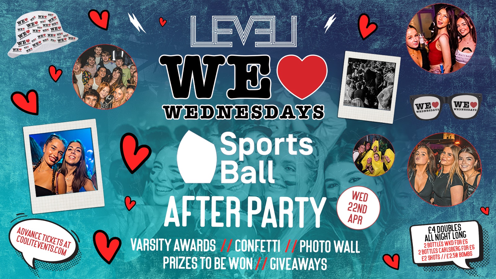 WE LOVE ❤️ WEDNESDAYS – SPORTS BALL AFTER PARTY! LIVERPOOL’S LEGENDARY WEDNESDAY NIGHT!