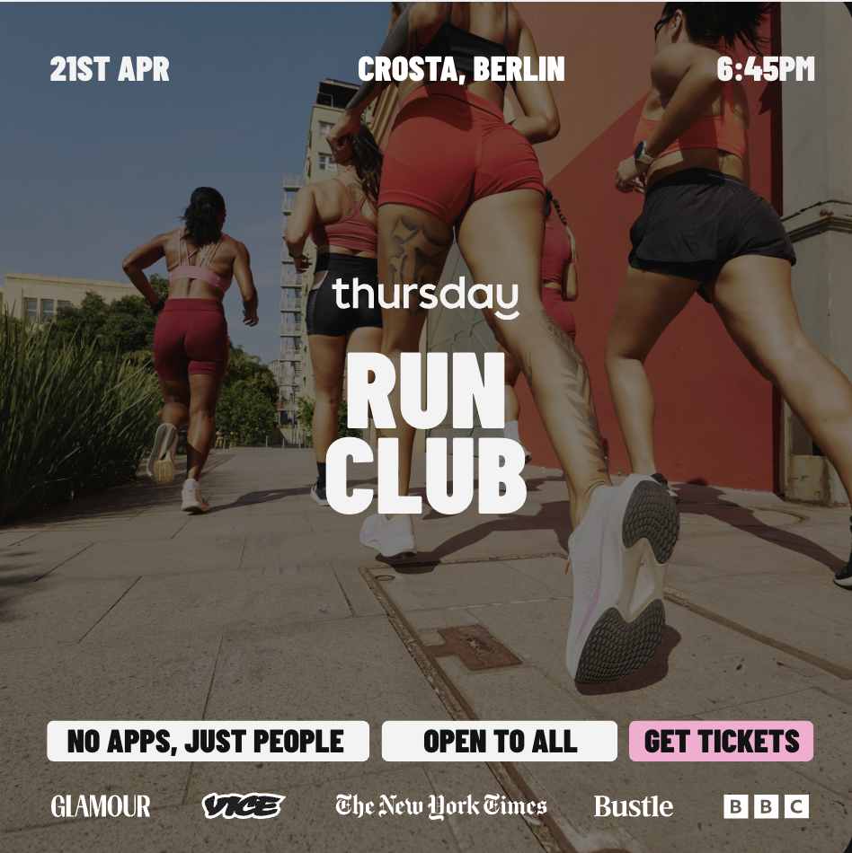 Tuesday I Singles Run Club I Berlin