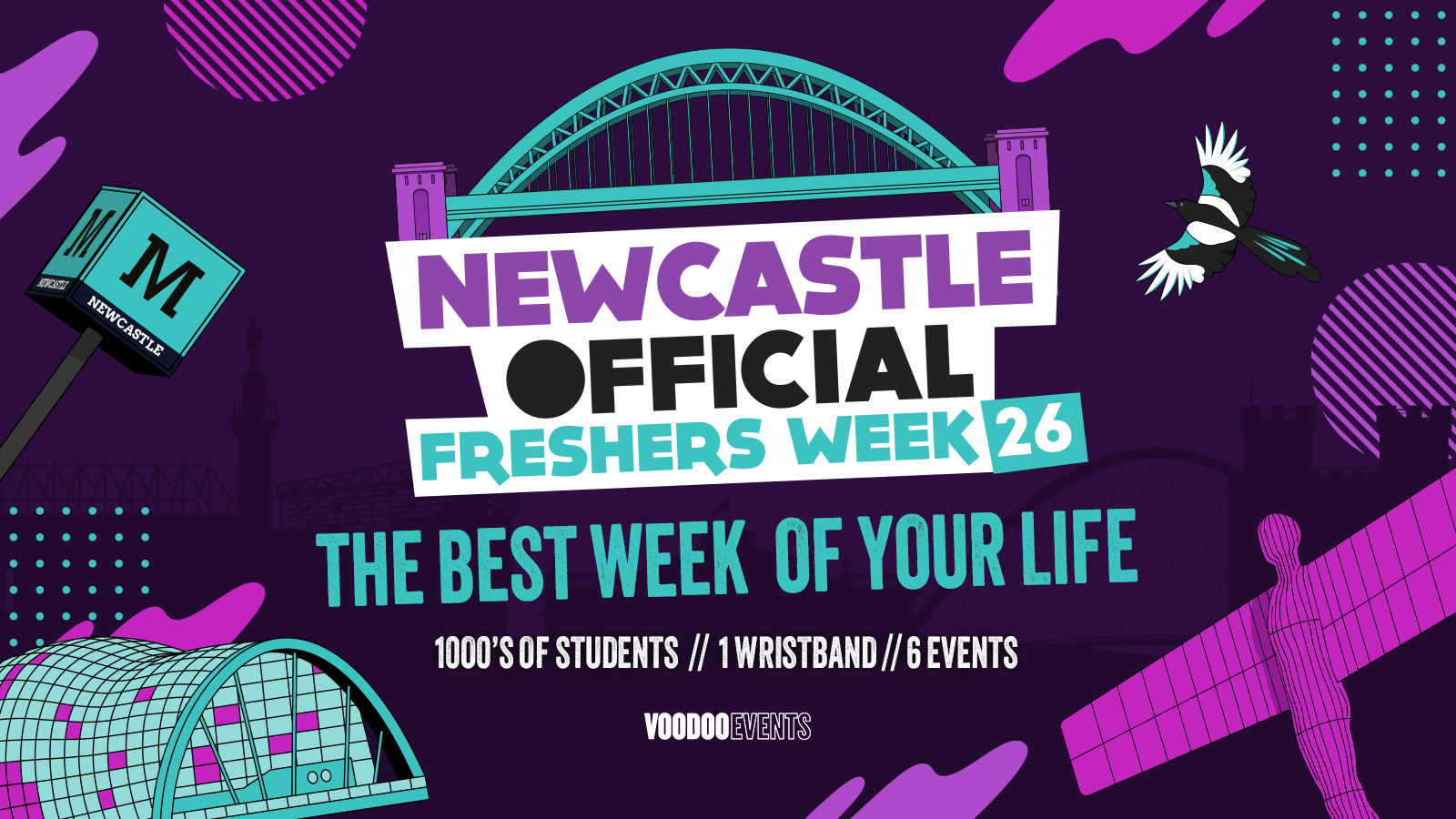 OFFICIAL FRESHERS WEEK ’26 – NEWCASTLE