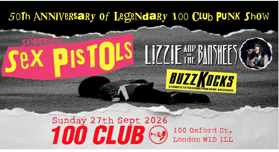 THE SCOTTISH SEX PISTOLS  LIZZIE AND THE BANSHEES  BUZZKOCKS 