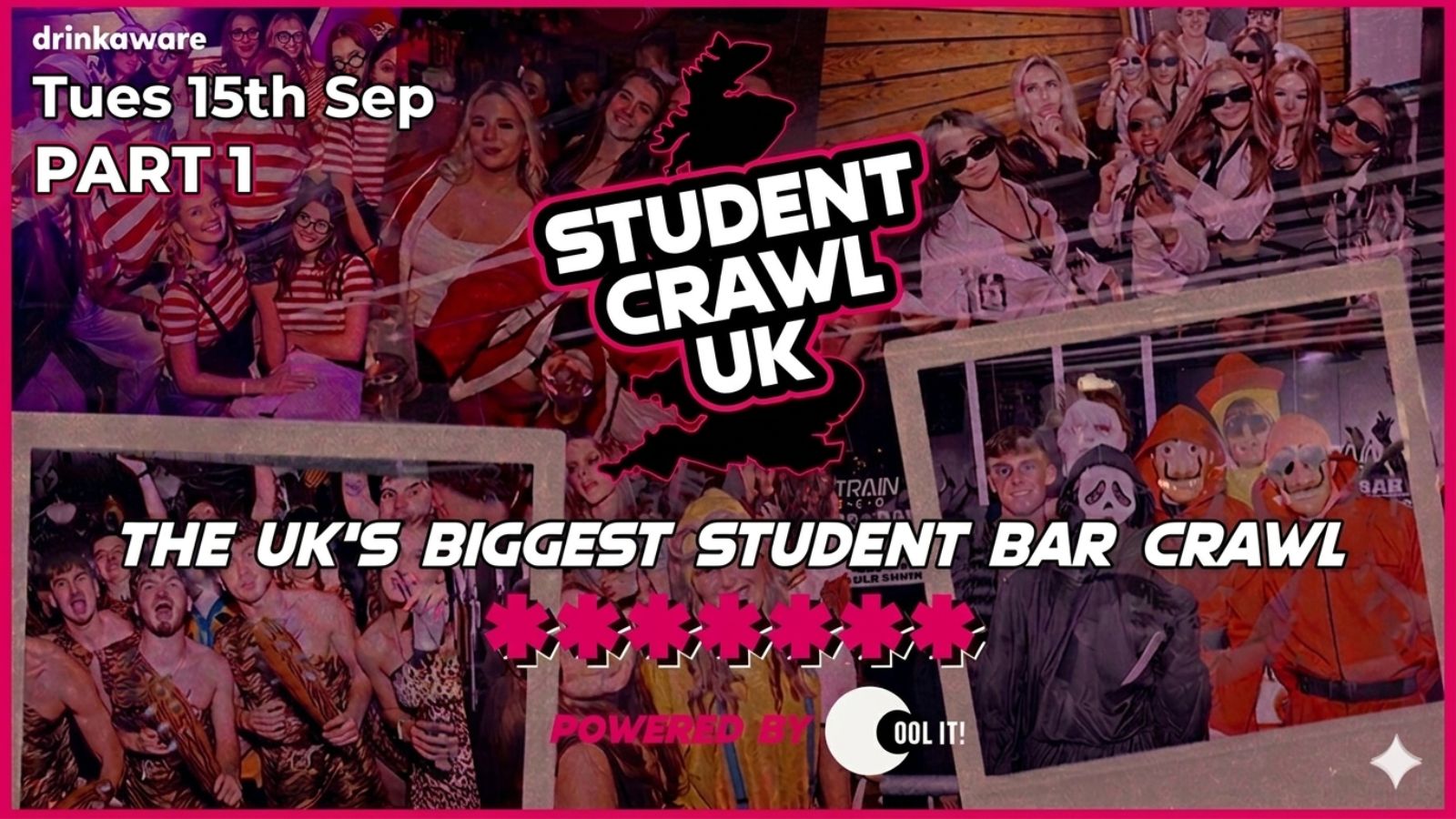 STUDENT CRAWL 2026 – PART 1️⃣ ﻿﻿🍻👕 – THE UK’S BIGGEST BAR CRAWL – FREE BAR CRAWL T SHIRT INCLUDED – LIVERPOOL’S BEST BARS CLUBS 🎉🔥