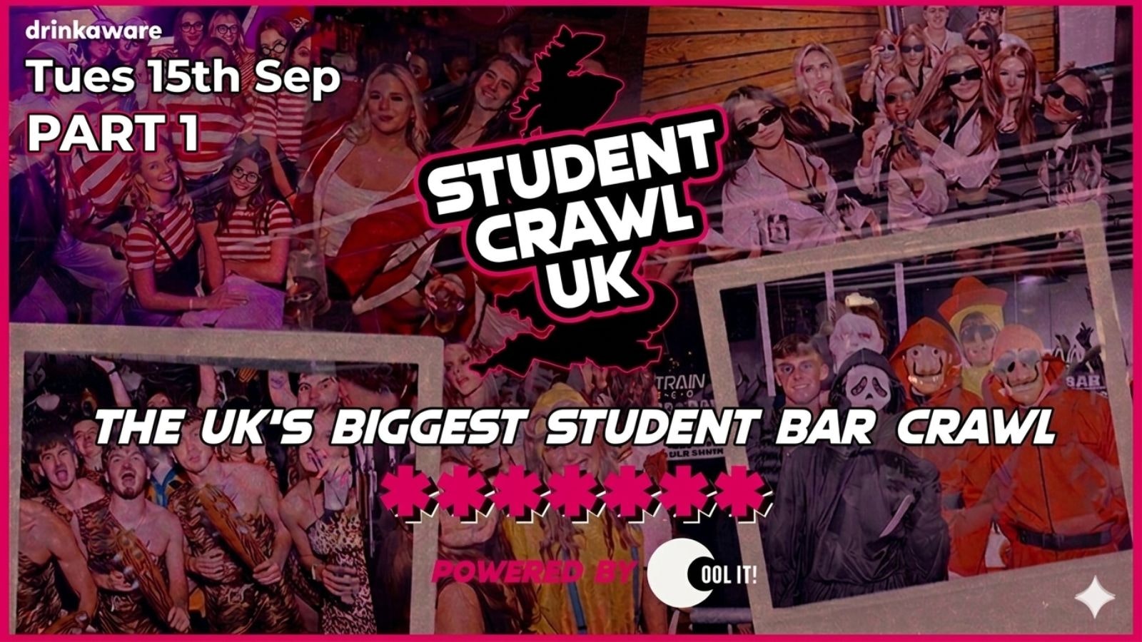 STUDENT CRAWL 2026 – PART 1️⃣ ﻿﻿🍻👕 – THE UK’S BIGGEST BAR CRAWL – FREE BAR CRAWL T SHIRT INCLUDED – LIVERPOOL’S BEST BARS CLUBS 🎉🔥