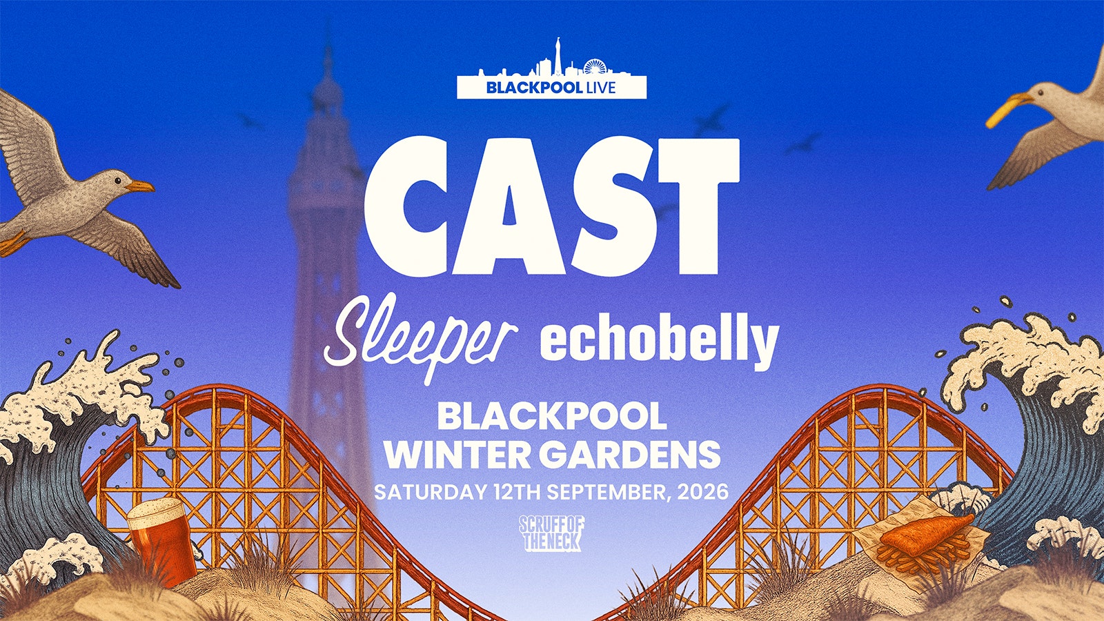Cast | Blackpool, Winter Gardens