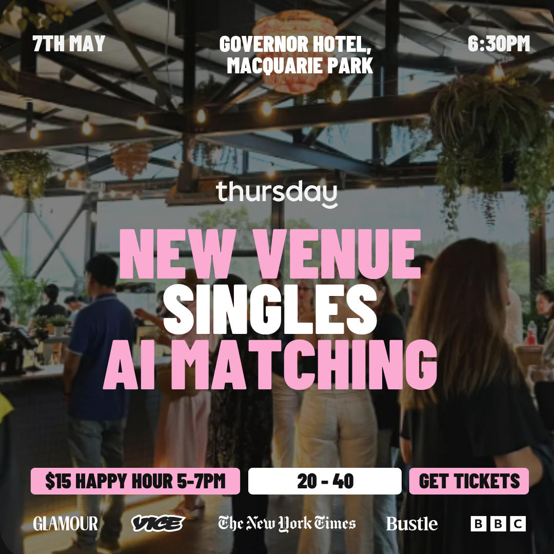 Thursday | Governor Hotel (20-40) | Macquarie Park