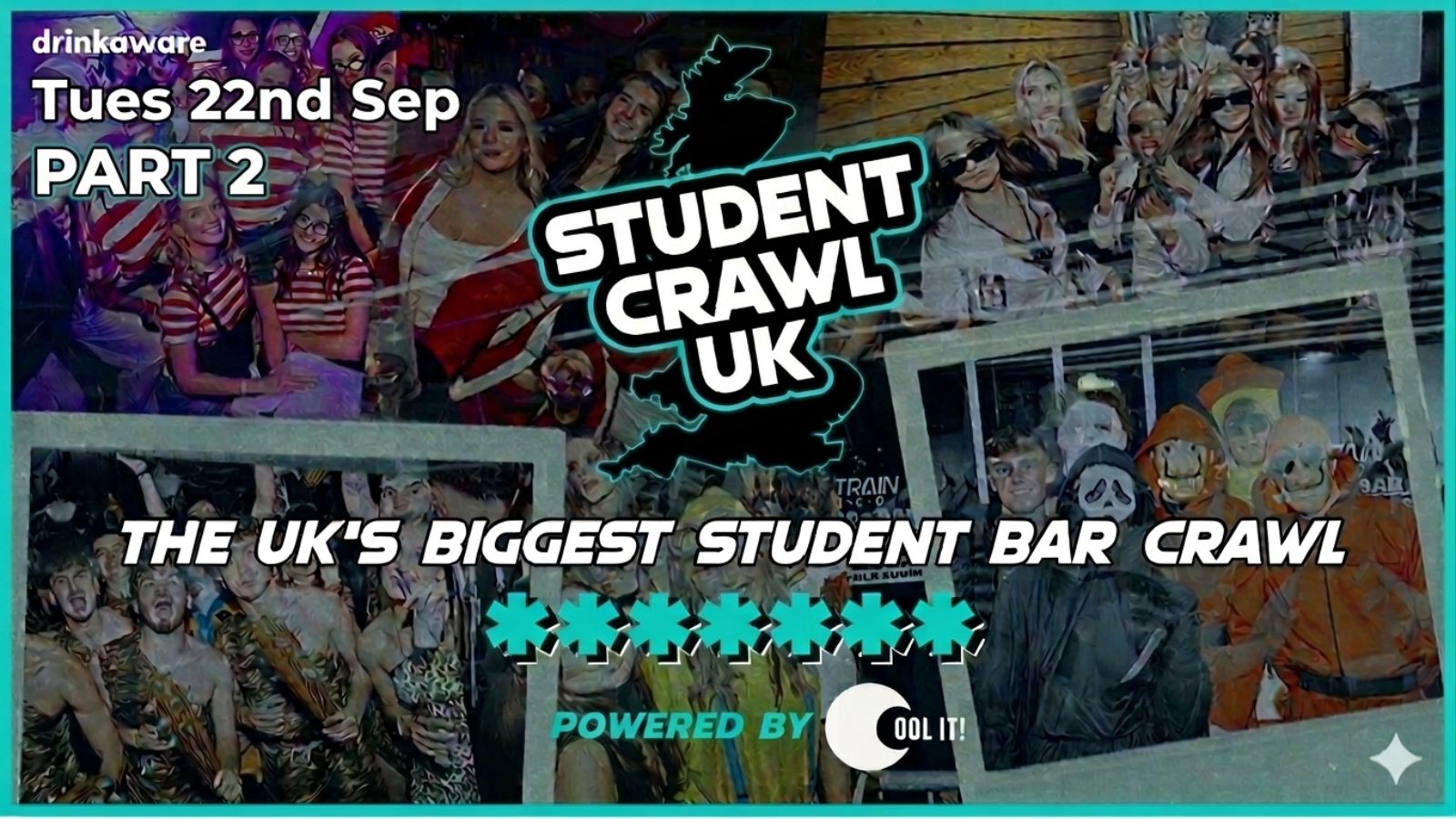 STUDENT CRAWL 2026 – PART 2️⃣ 🍻👕 – THE UK’S BIGGEST BAR CRAWL – FREE BAR CRAWL T SHIRT INCLUDED – LIVERPOOL’S BEST BARS CLUBS 🎉🔥