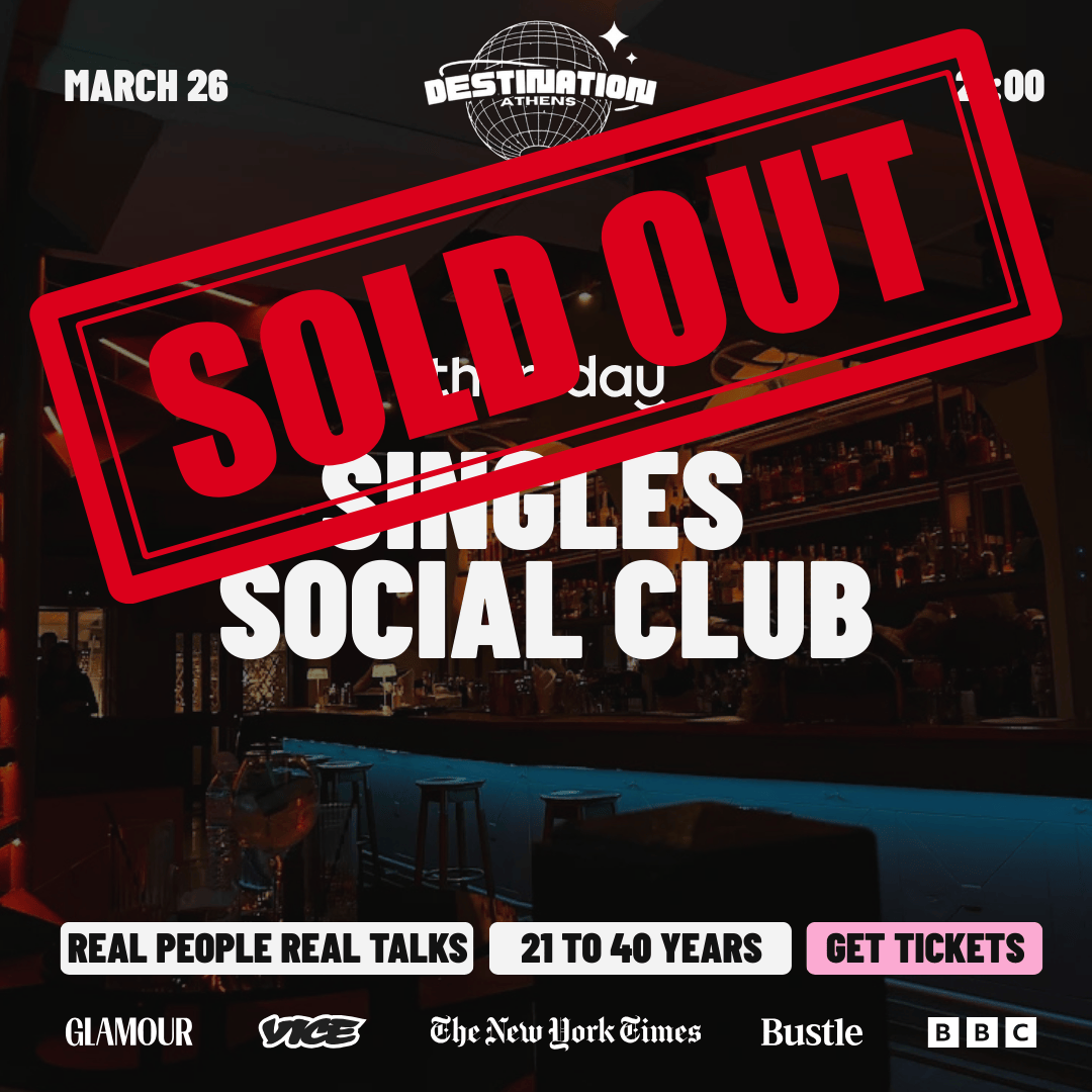 ❌ SOLD OUT | Singles Social Club | Athens | 21-40