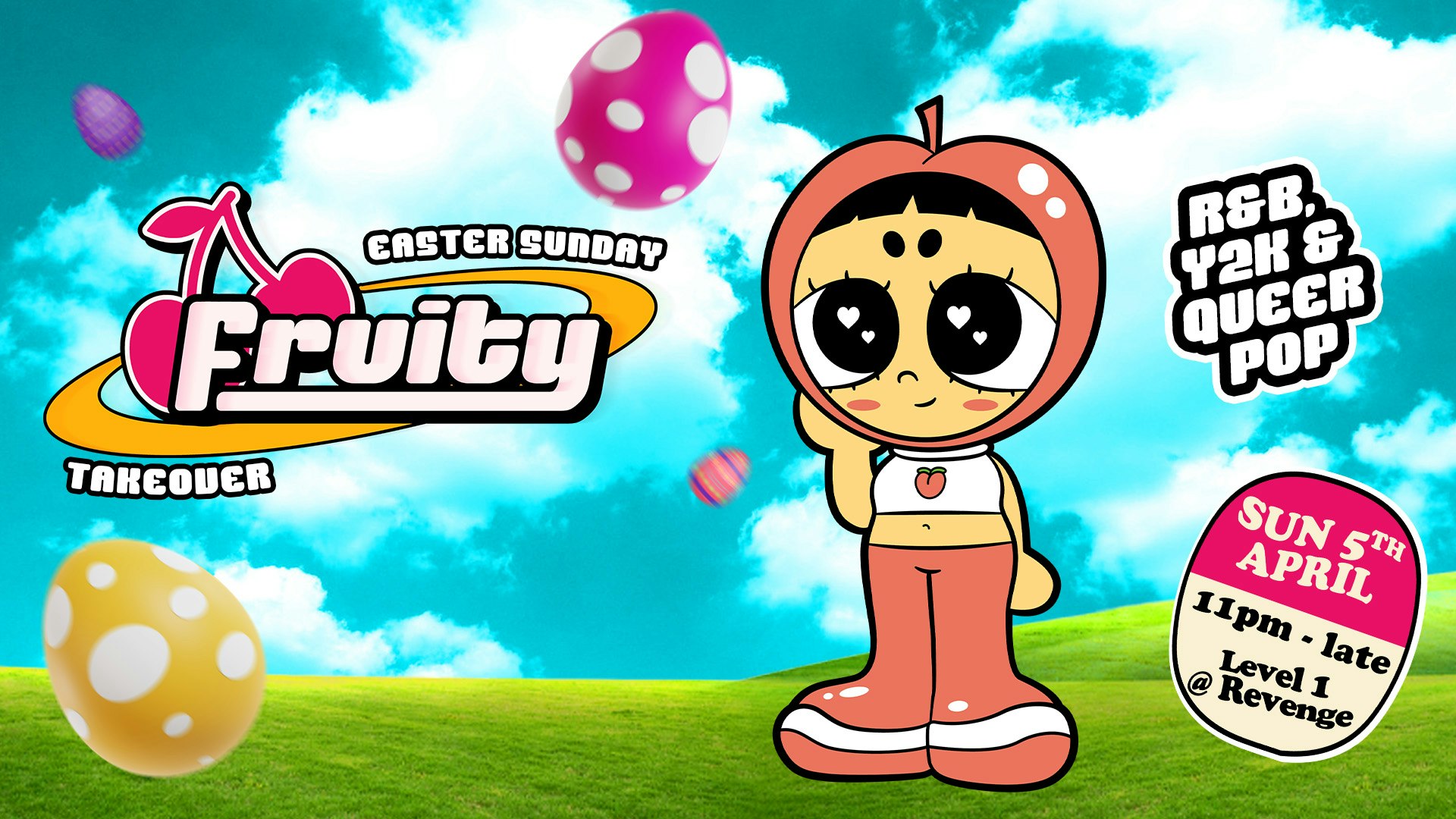Fruity Takeover: Easter Sunday @ Revenge