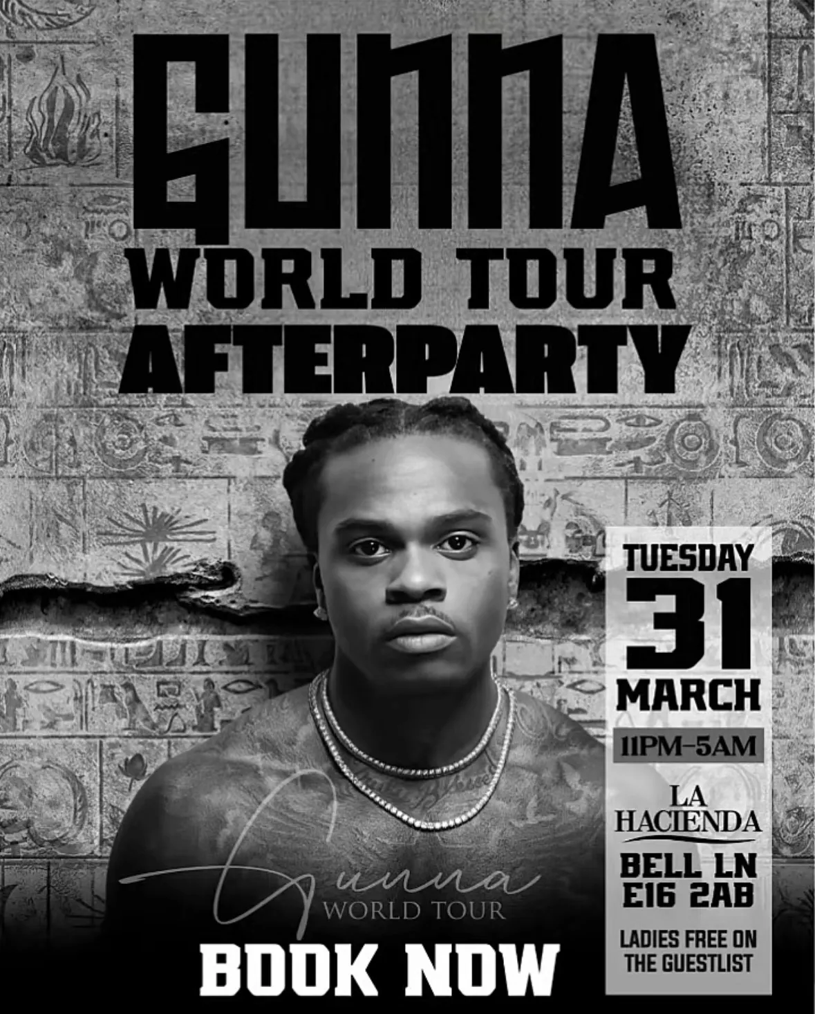 GUNNA CONCERT AFTERPARTY (TUESDAY 31st MARCH) at LA Lounge(HACIENDA ...