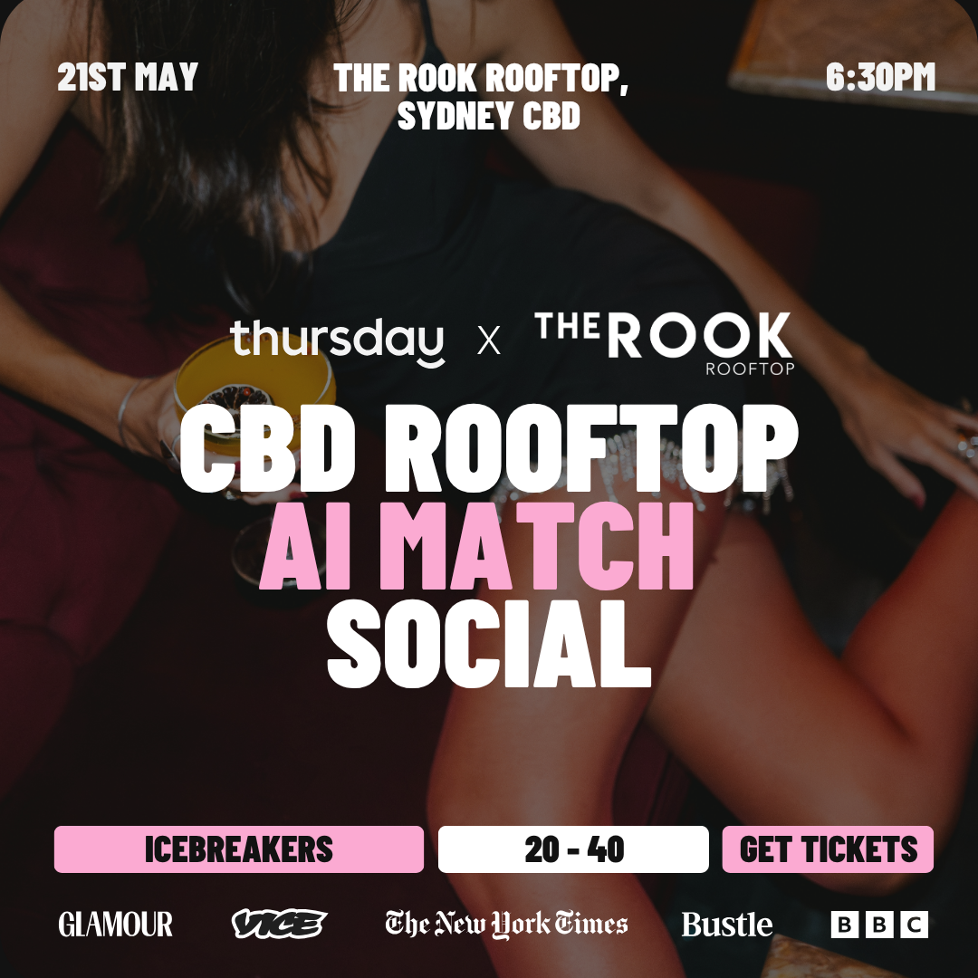Thursday | The Rook (20-40) | Sydney CBD