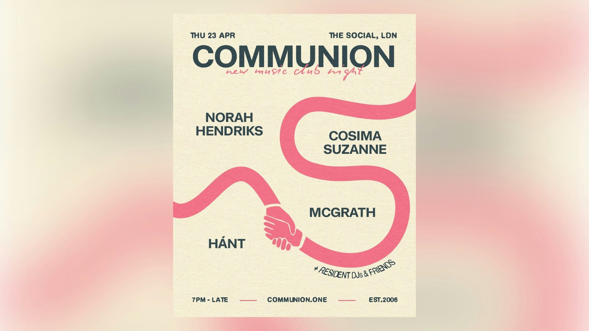 April Communion: Norah Hendriks + Cosima Suzanne + McGrath + Hánt