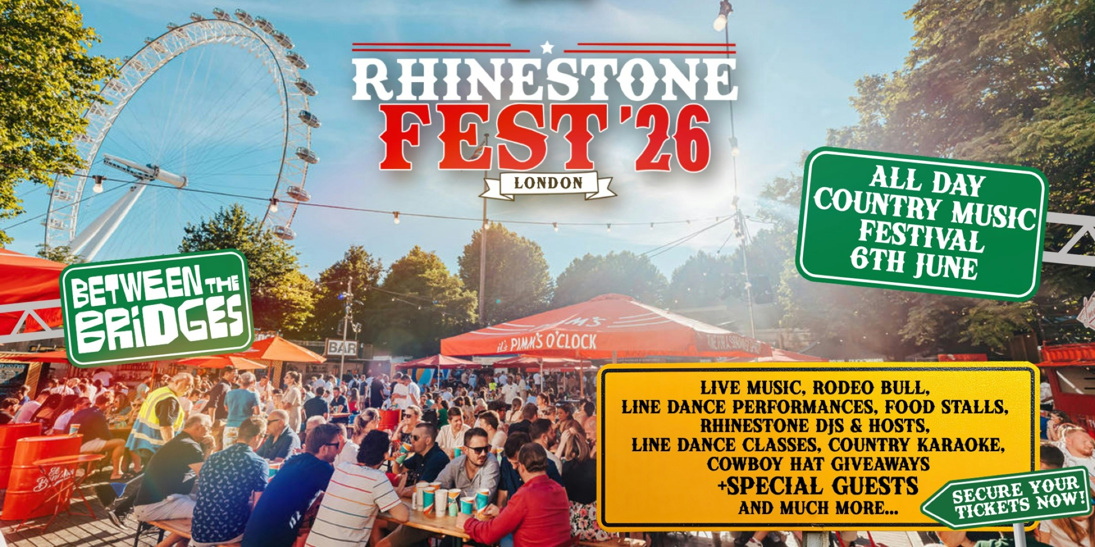 Rhinestone Fest: London, June 6th, 2026