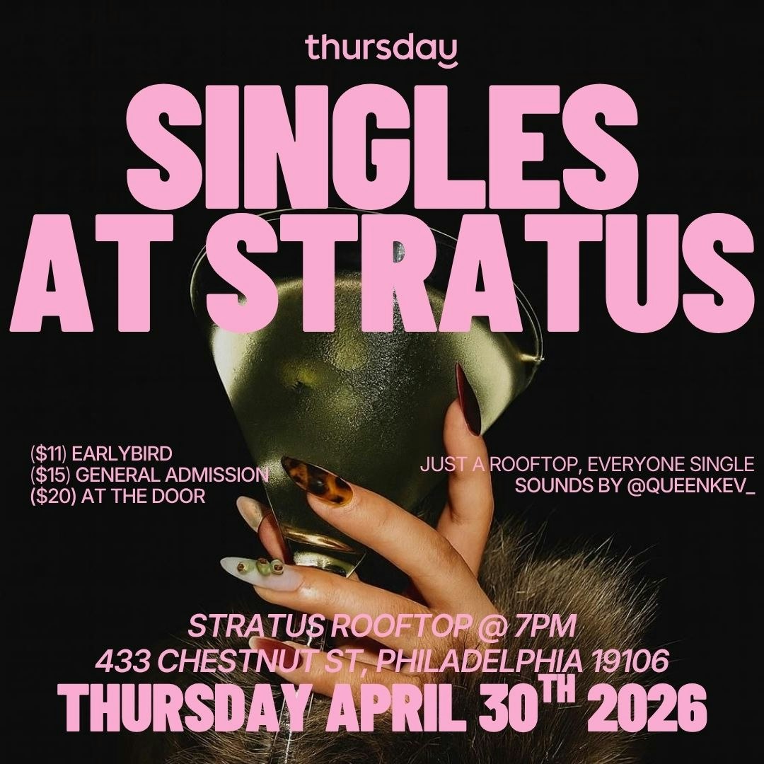 Thursday | Singles at Stratus: R&B Night | Philadelphia