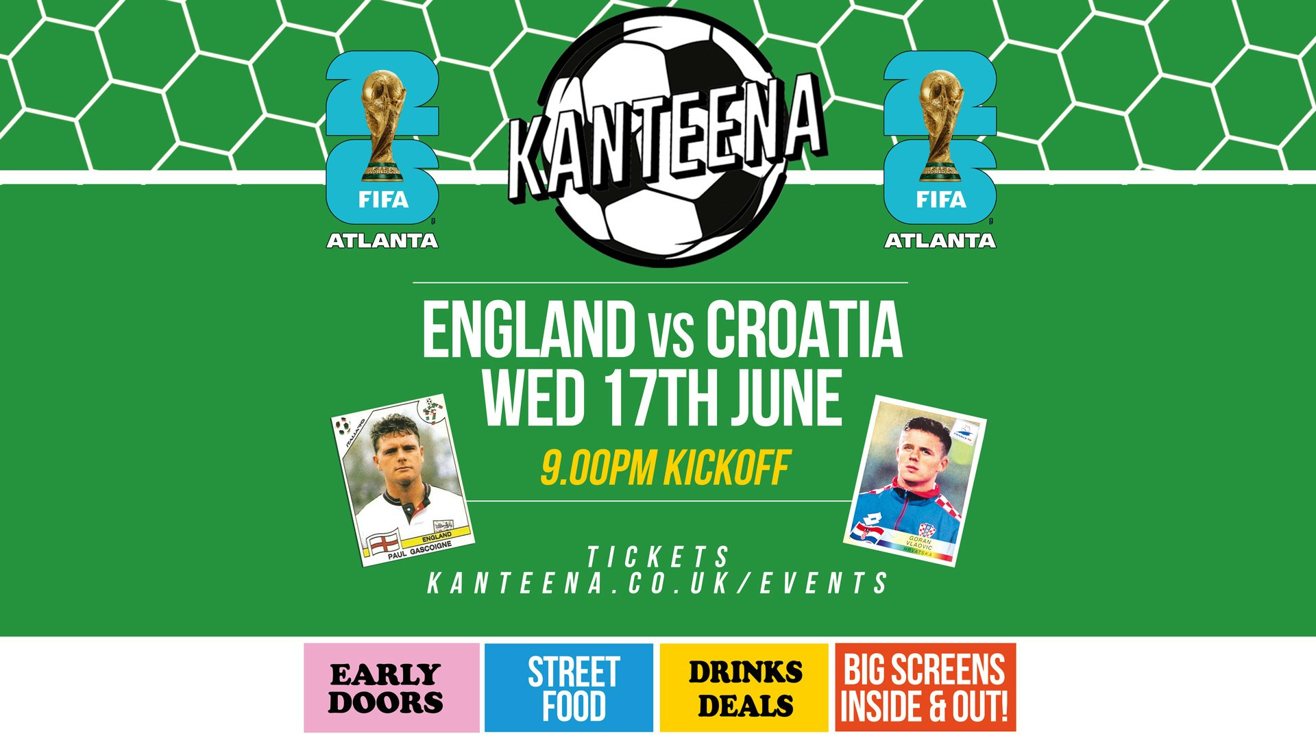 England VS Croatia // World Cup 2026