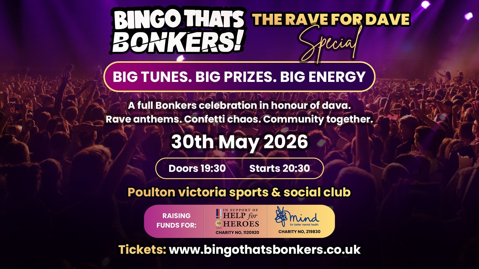 Bingo Thats Bonkers Presents: The Rave for Dave Special