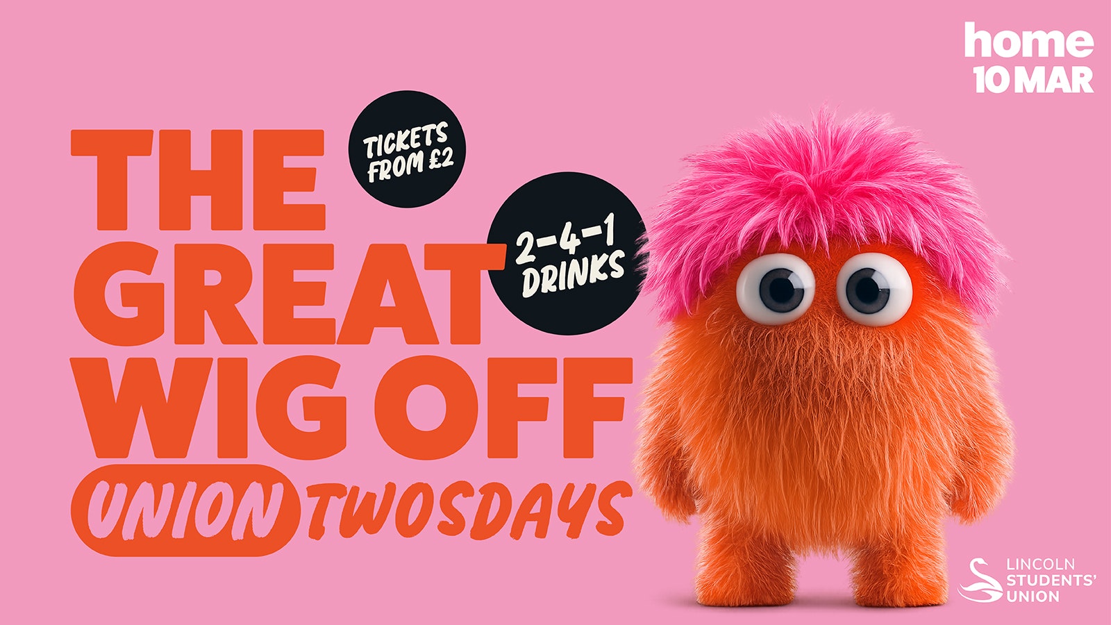 Union Twosdays Presents: The Great Wig Off 💇‍♀️🔥