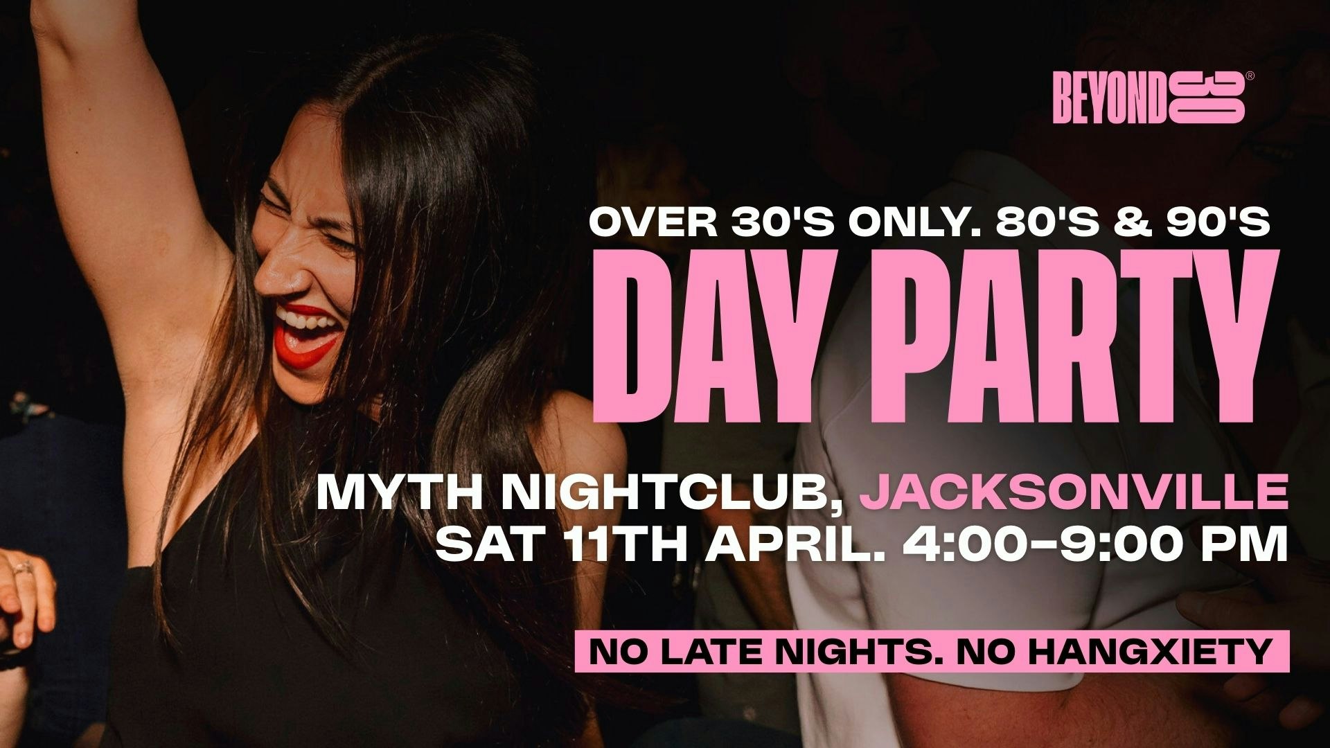 80s & 90s Over 30s Daytime Clubbing – JACKSONVILLE🕺🏽