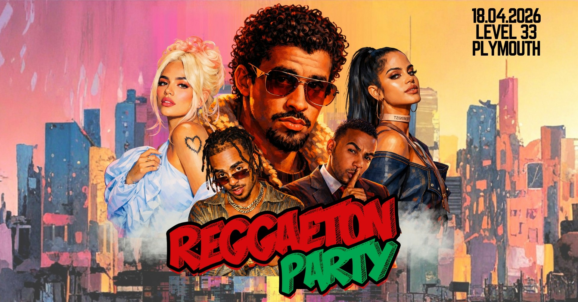 Reggaeton Party (Plymouth) April 2026