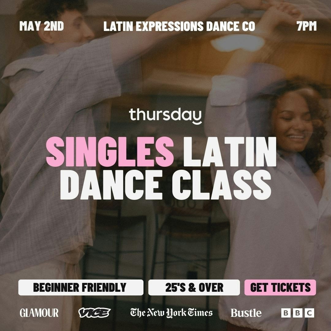 Saturday | Singles Latin Dance Class | Latin Expressions Dance Co