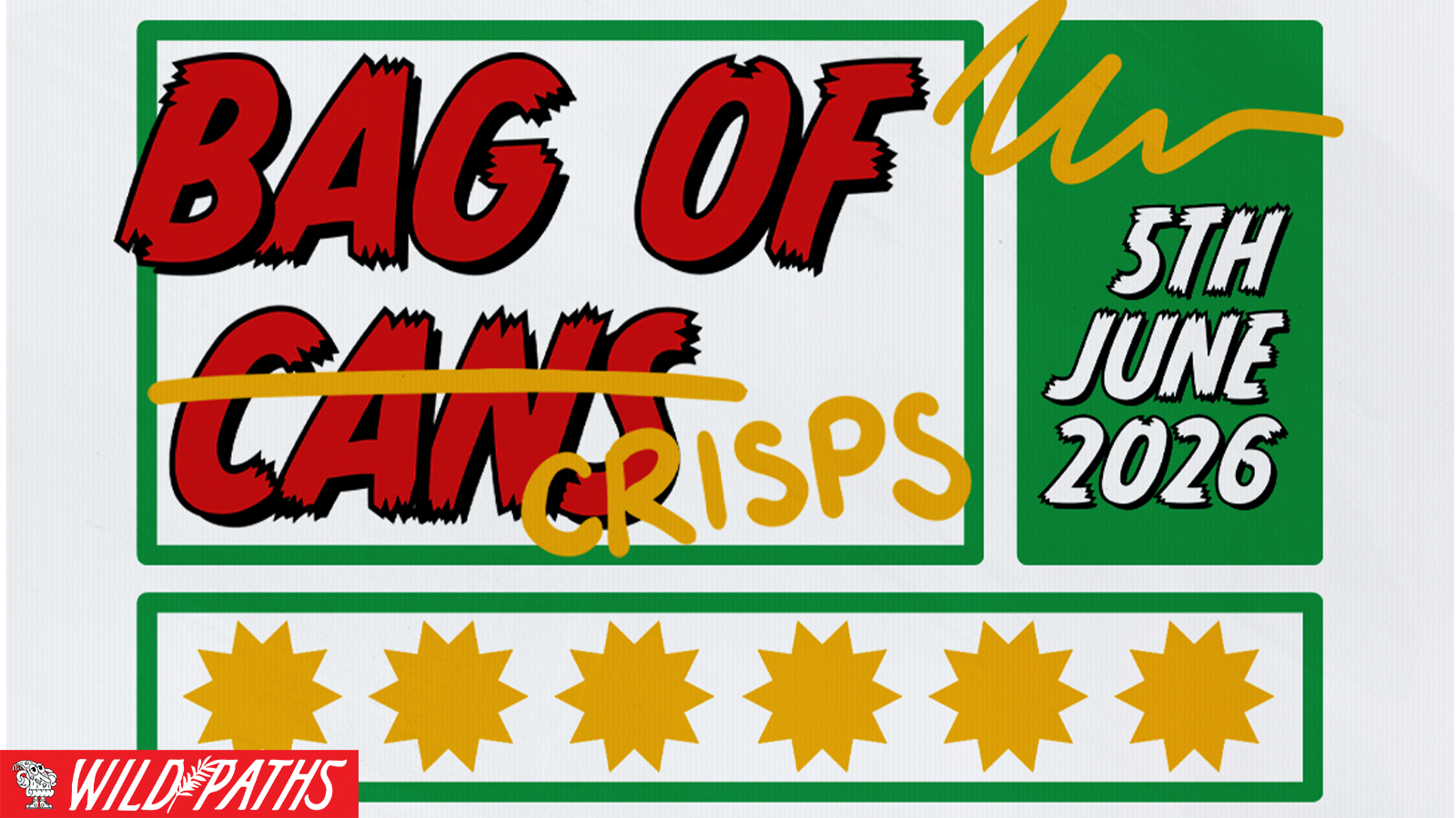 Bag of Cans + Special Guest & Q&A with Simon Williams (Fierce Panda) – New Book Launch ‘Up The Packet’