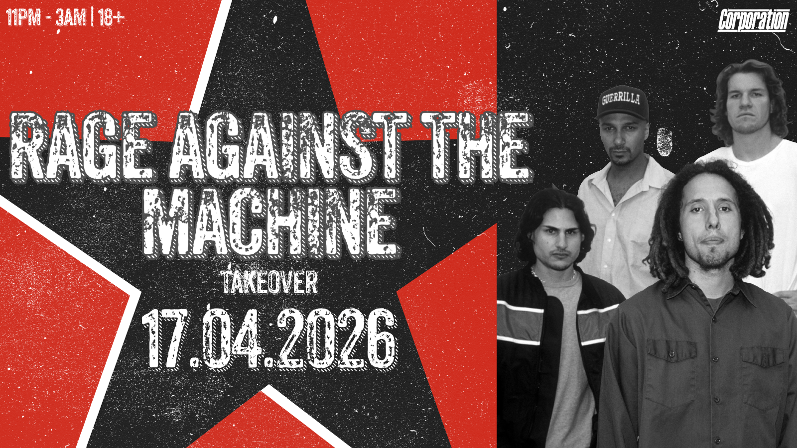 Rage Against The Machine takeover | Friday Corp