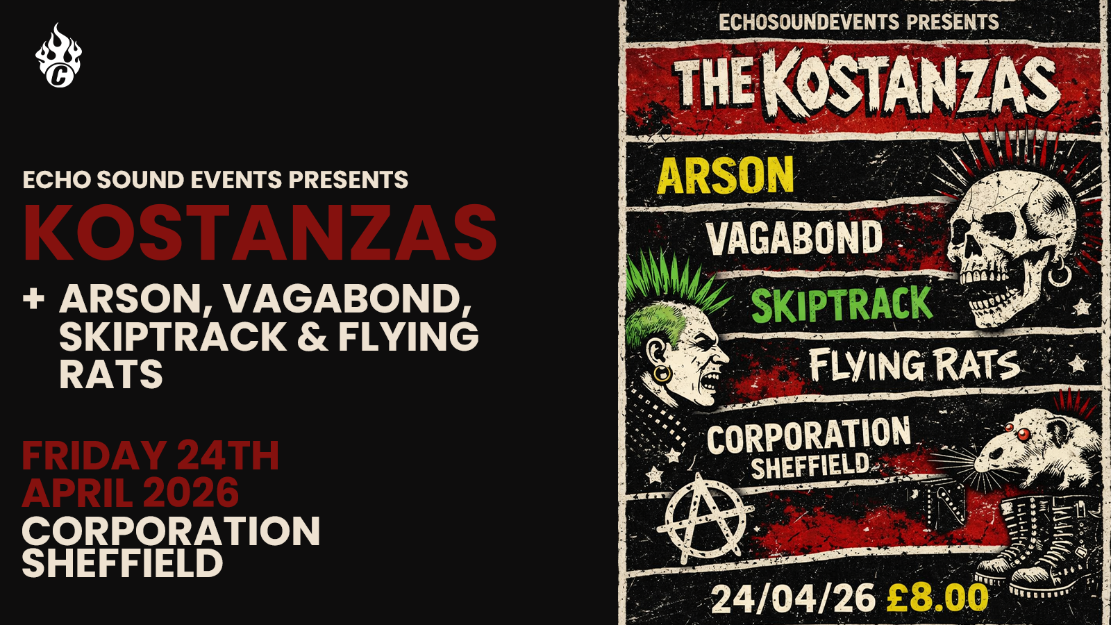 Echo Sound Events Presents: The Kostanzas