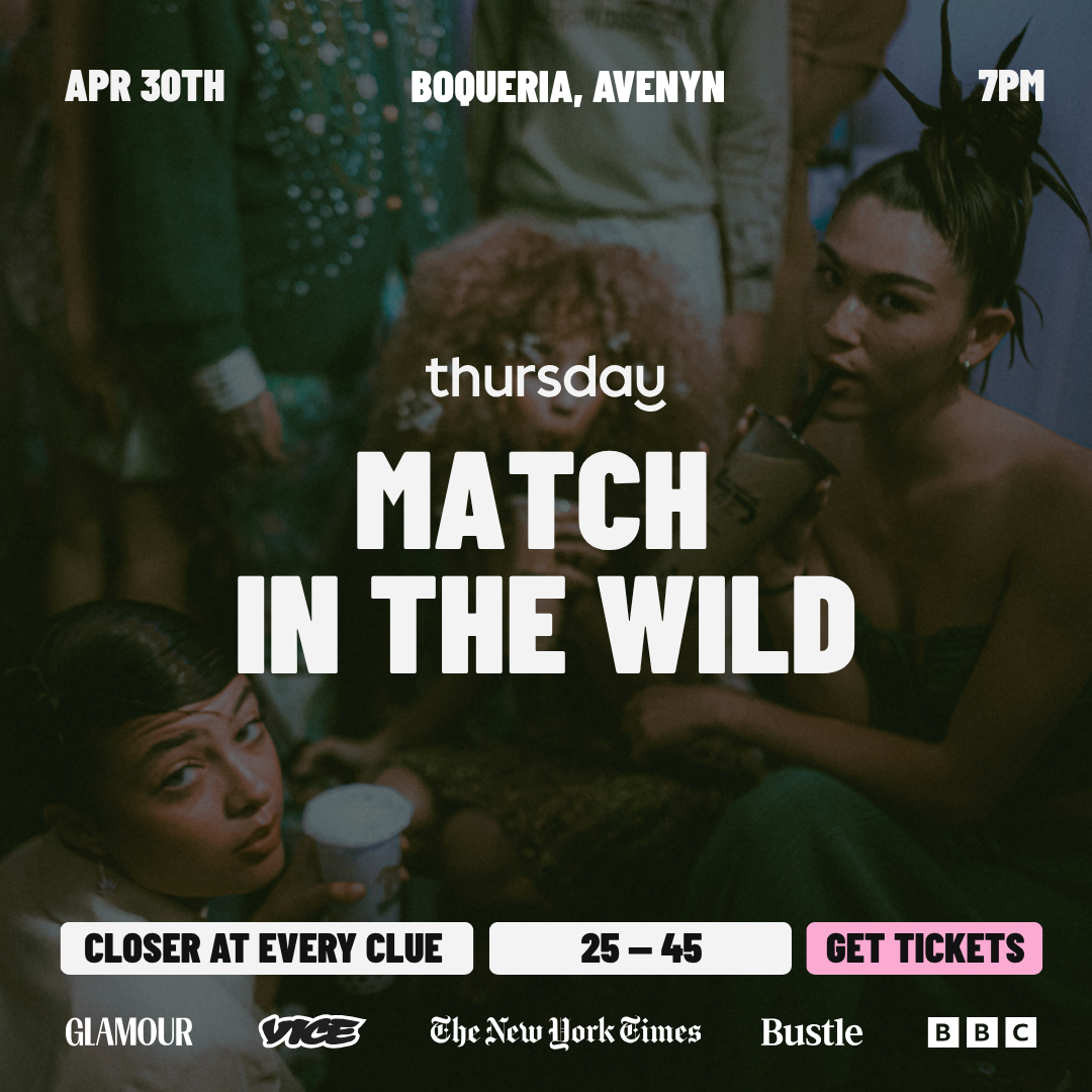 Thursday | Match in the Wild (25-45) | Boqueria