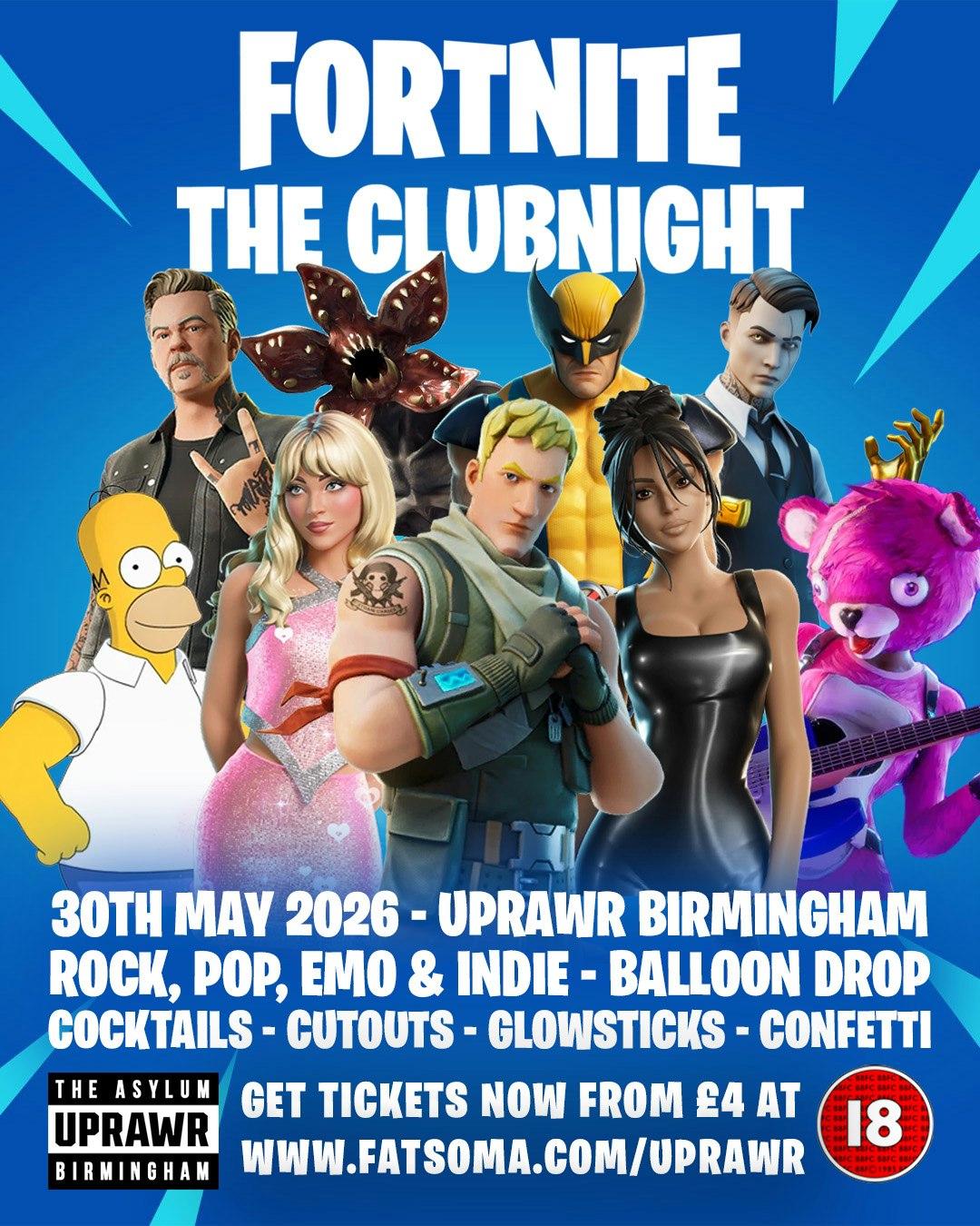 UPRAWR: Fortnite Clubnight!