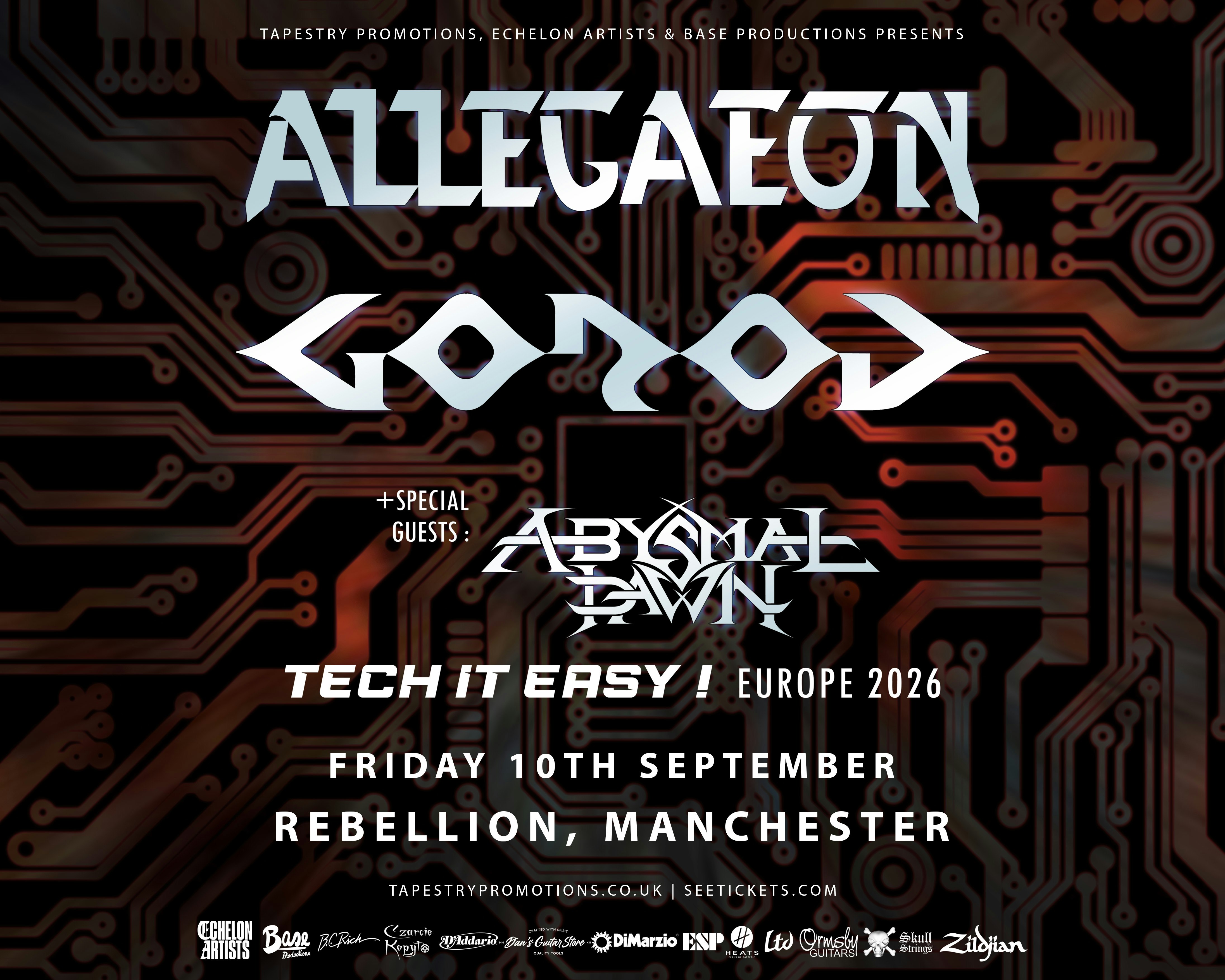 Allegaeon + Gorod